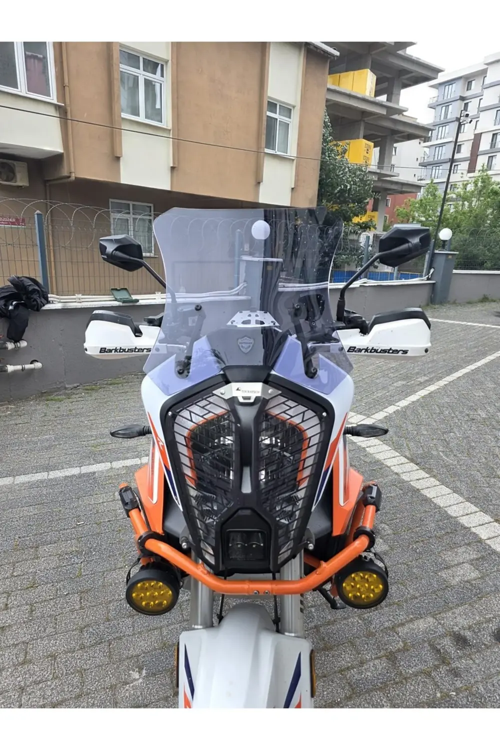 KTM 1290 Super Adventure Ön Cam 2021-2025 Model 41cm Füme Renkli