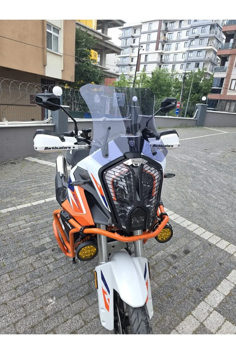 KTM 1290 Super Adventure Ön Cam 2021-2025 Model 41cm Füme Renkli