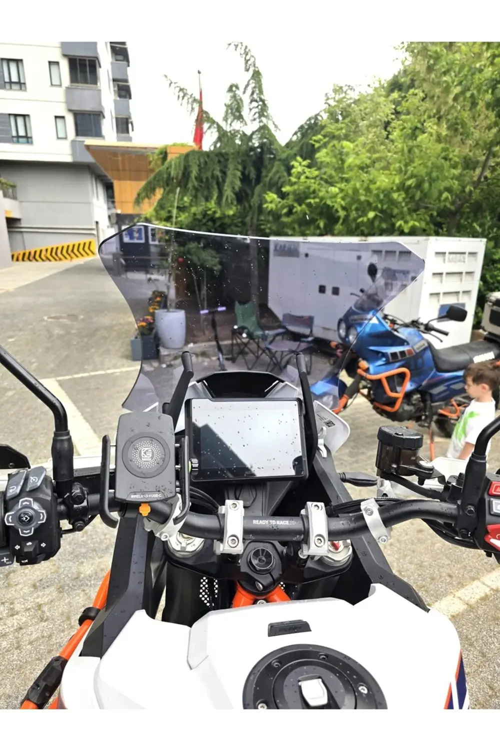 KTM 1290 Super Adventure Ön Cam 2021-2025 Model 41cm Füme Renkli