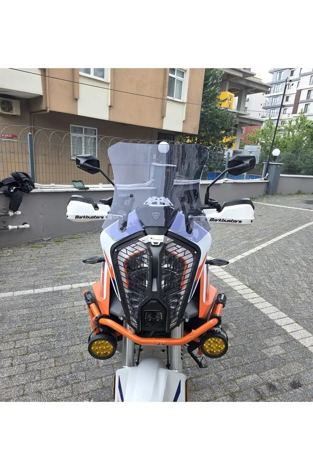 KTM 1290 Super Adventure Ön Cam 2021-2025 Model 41cm Füme Renkli