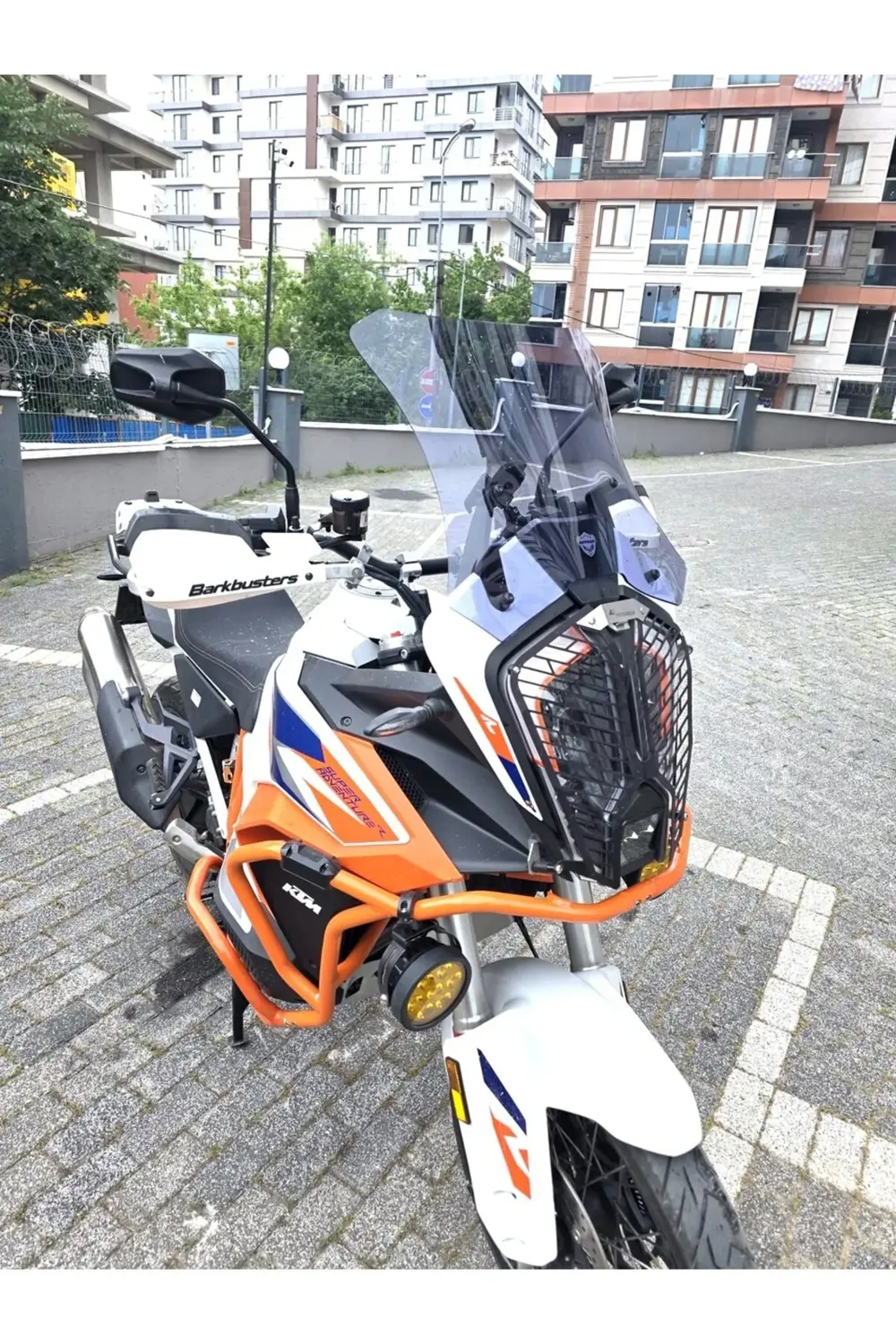 KTM 1290 Super Adventure Ön Cam 2021-2025 Model 41cm Füme Renkli