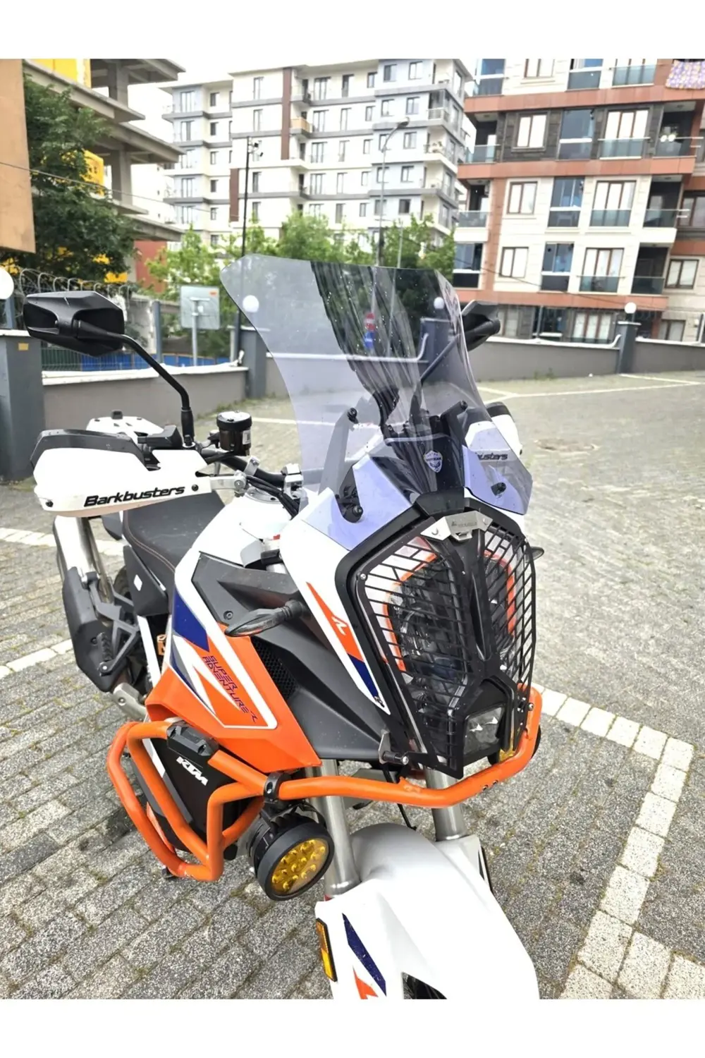 KTM 1290 Super Adventure Ön Cam 2021-2025 Model 41cm Füme Renkli