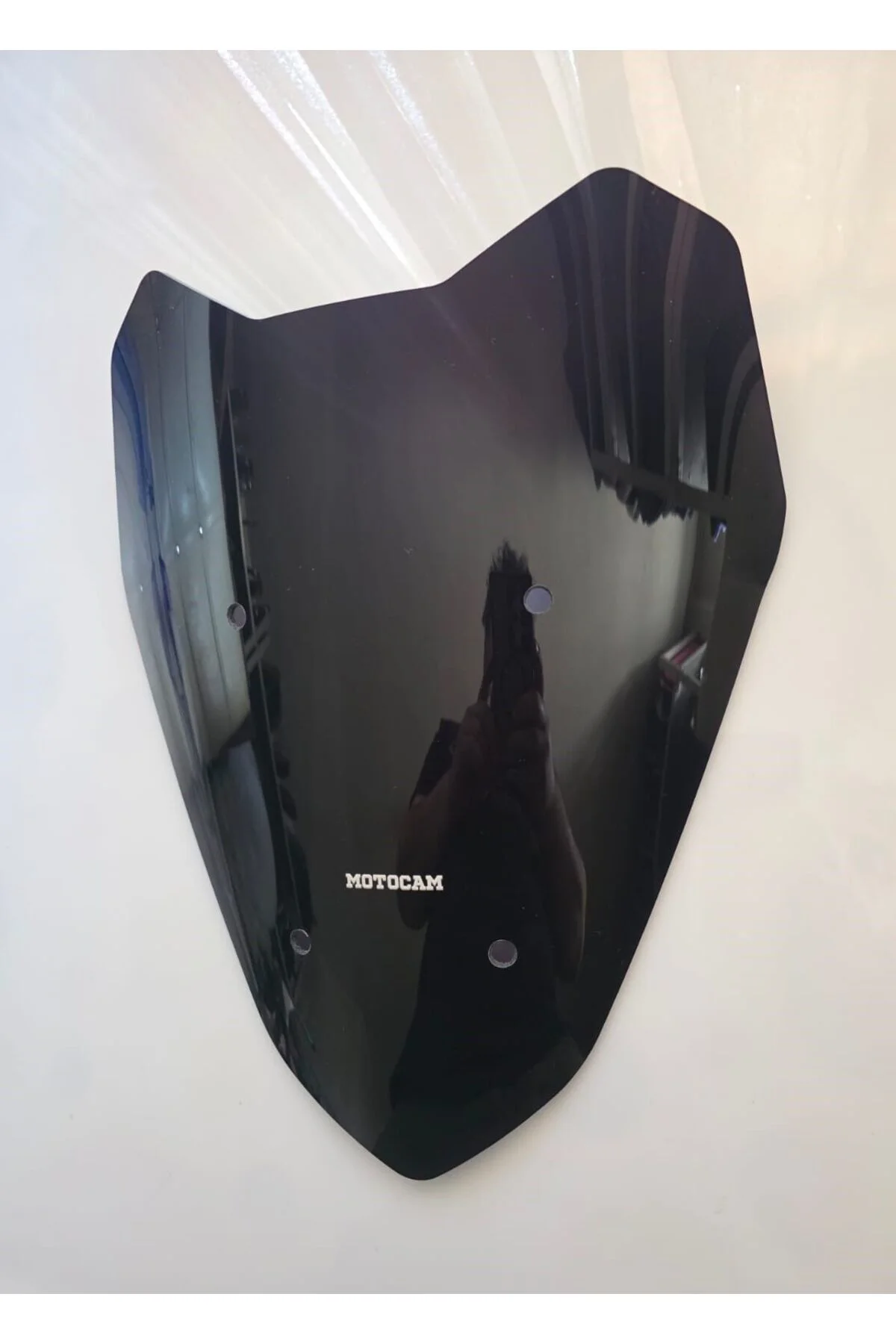 KTM 1290 Super Duke GT Ön Cam 2019-2024 Model 40cm Siyah Renkli 4mm KTM 1290 Super Duke GT Ön Cam 2019-2024 Model 40cm Siyah Renkli 4mm