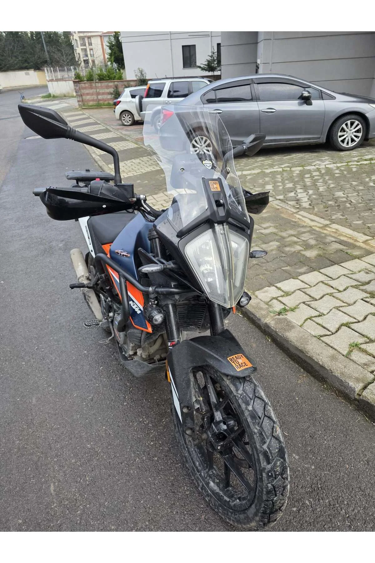 KTM 890 Adv Ön Cam 2021-2023 Model 57cm Şeffaf Renkli 3mm APARATS
