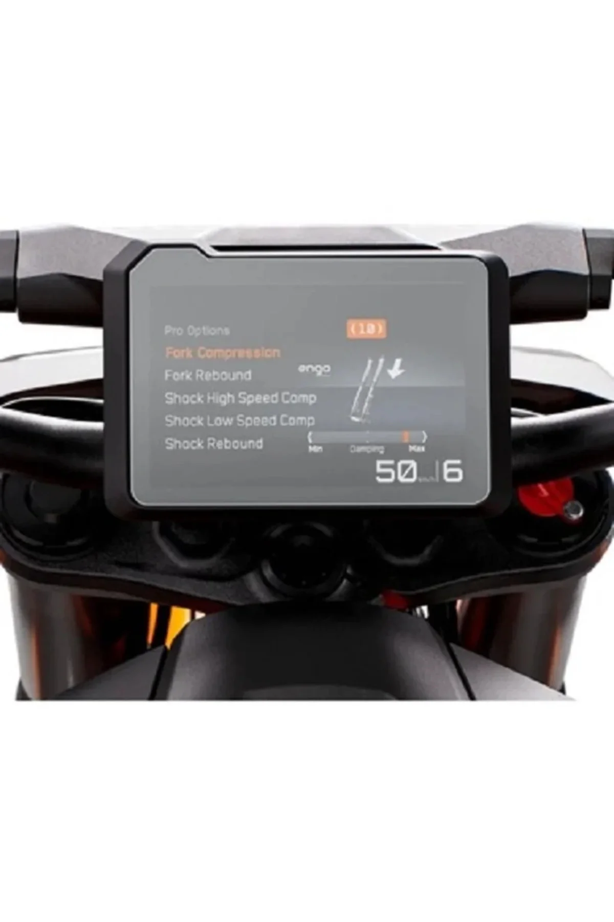 KTM 890 Adventure R 5 inç Travel 2024 Uyumlu 9H Nano Ekran Koruyucu Film