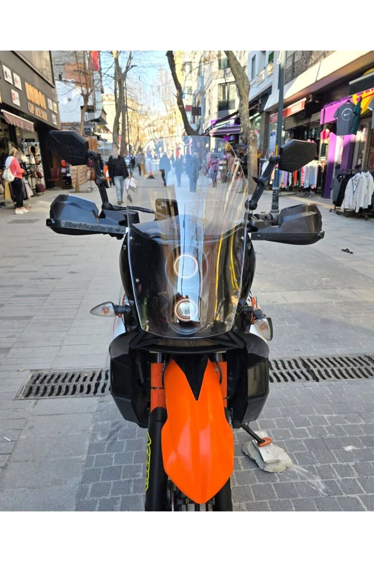 KTM 950-990 Adventure KİT RALLY Ön Cam 2006-2013 Model 51cm Tam Ş