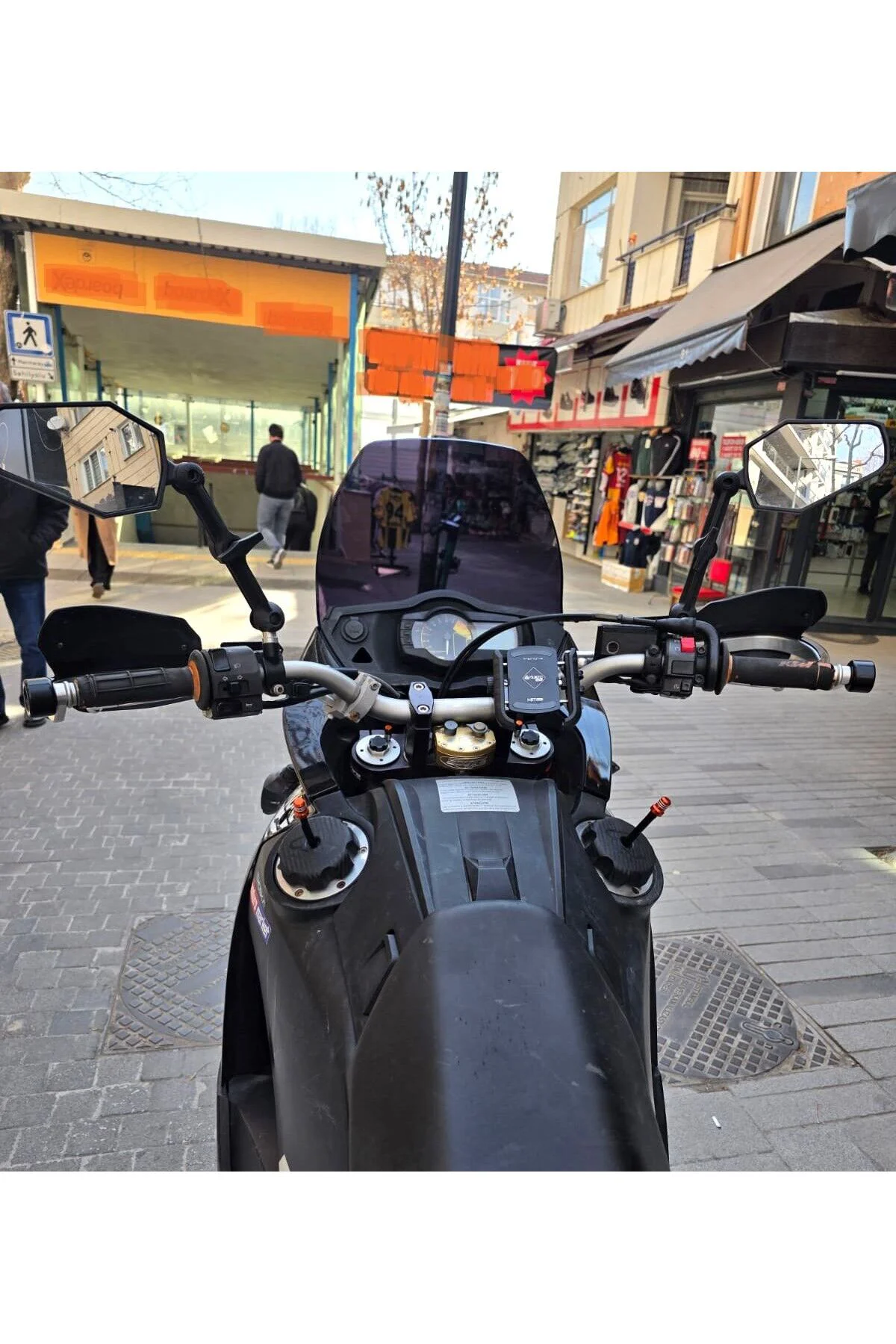 KTM 950-990 Adventure KİT RALLY Ön Cam 2006-2013 Model 51cm Siyah