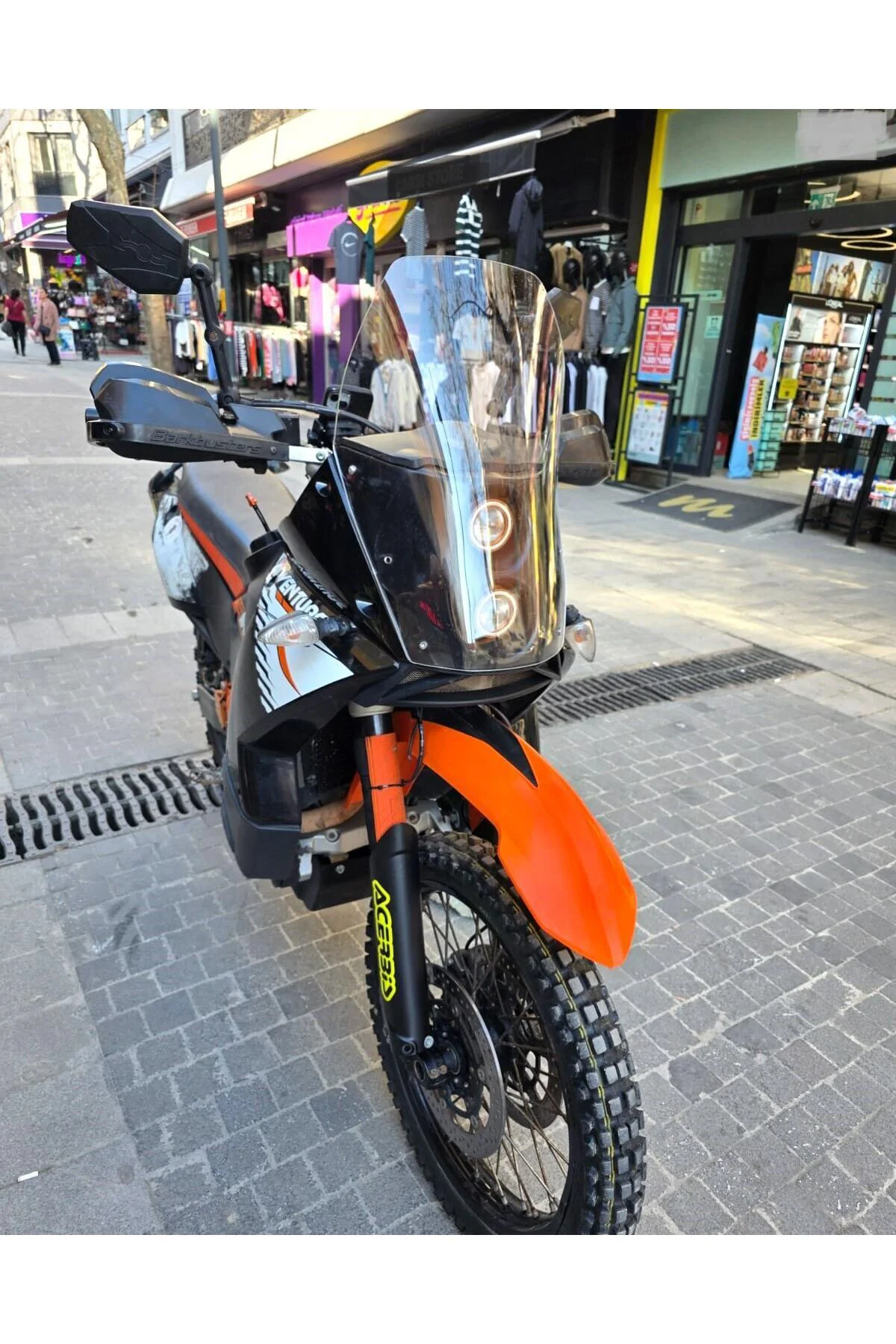 KTM 950-990 Adventure KİT RALLY Ön Cam 2006-2013 Model 51cm Tam Ş