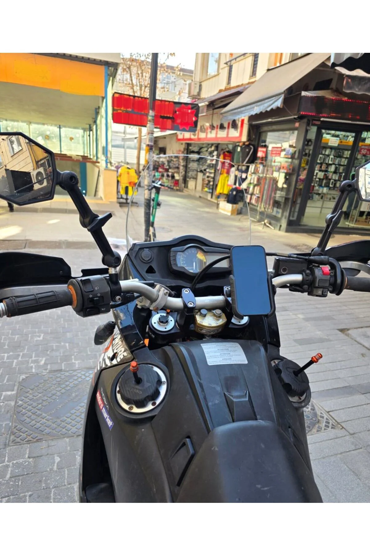 KTM 950-990 Adventure KİT RALLY Ön Cam 2006-2013 Model 51cm Şeffa