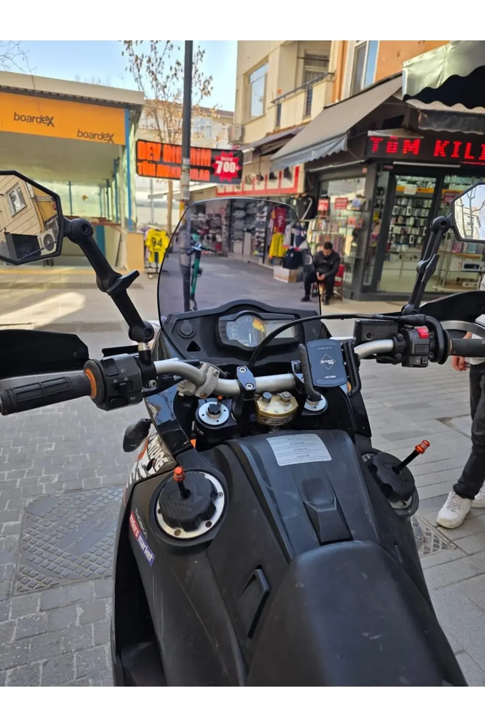 KTM 950-990 Adventure KİT RALLY Ön Cam 2006-2013 Model 51cm Füme