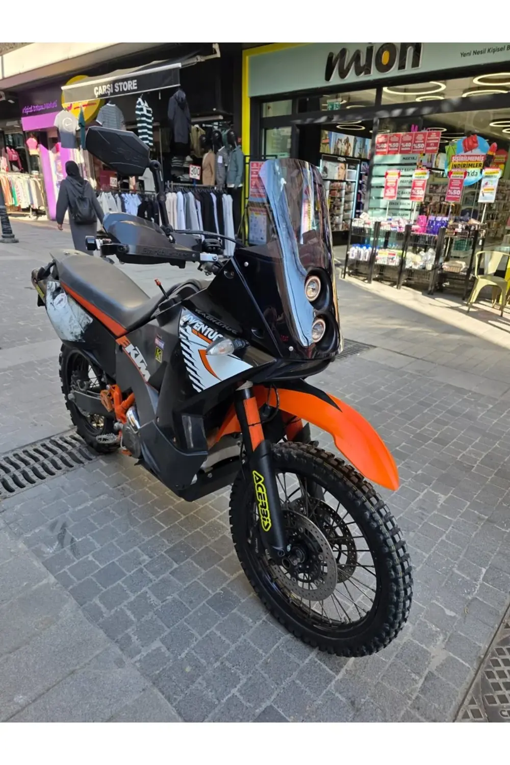 KTM 950-990 Adventure KİT RALLY Ön Cam 2006-2013 Model 51cm Füme
