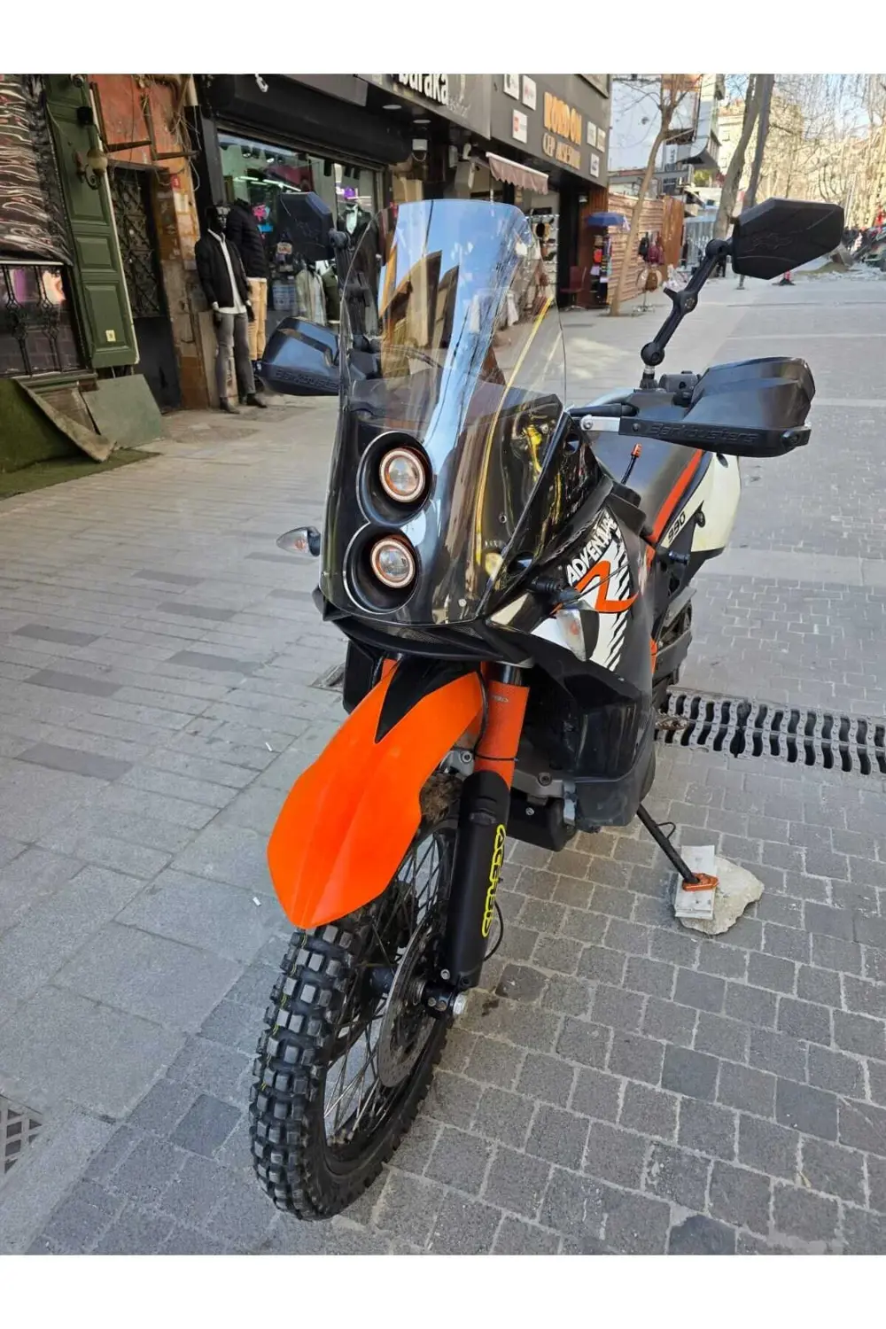 KTM 950-990 Adventure KİT RALLY Replikaa Siperlik Ön Cam 51cm Şef