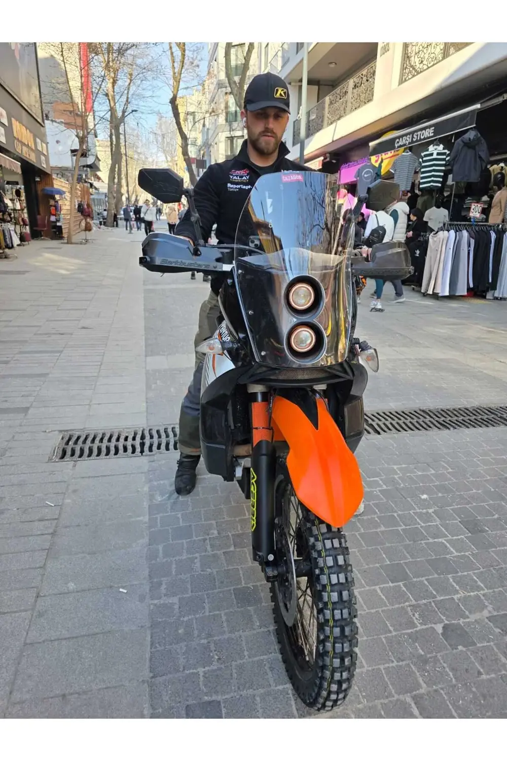 KTM 950-990 Adventure KİT RALLY Replikaa Siperlik Ön Cam 51cm Şef