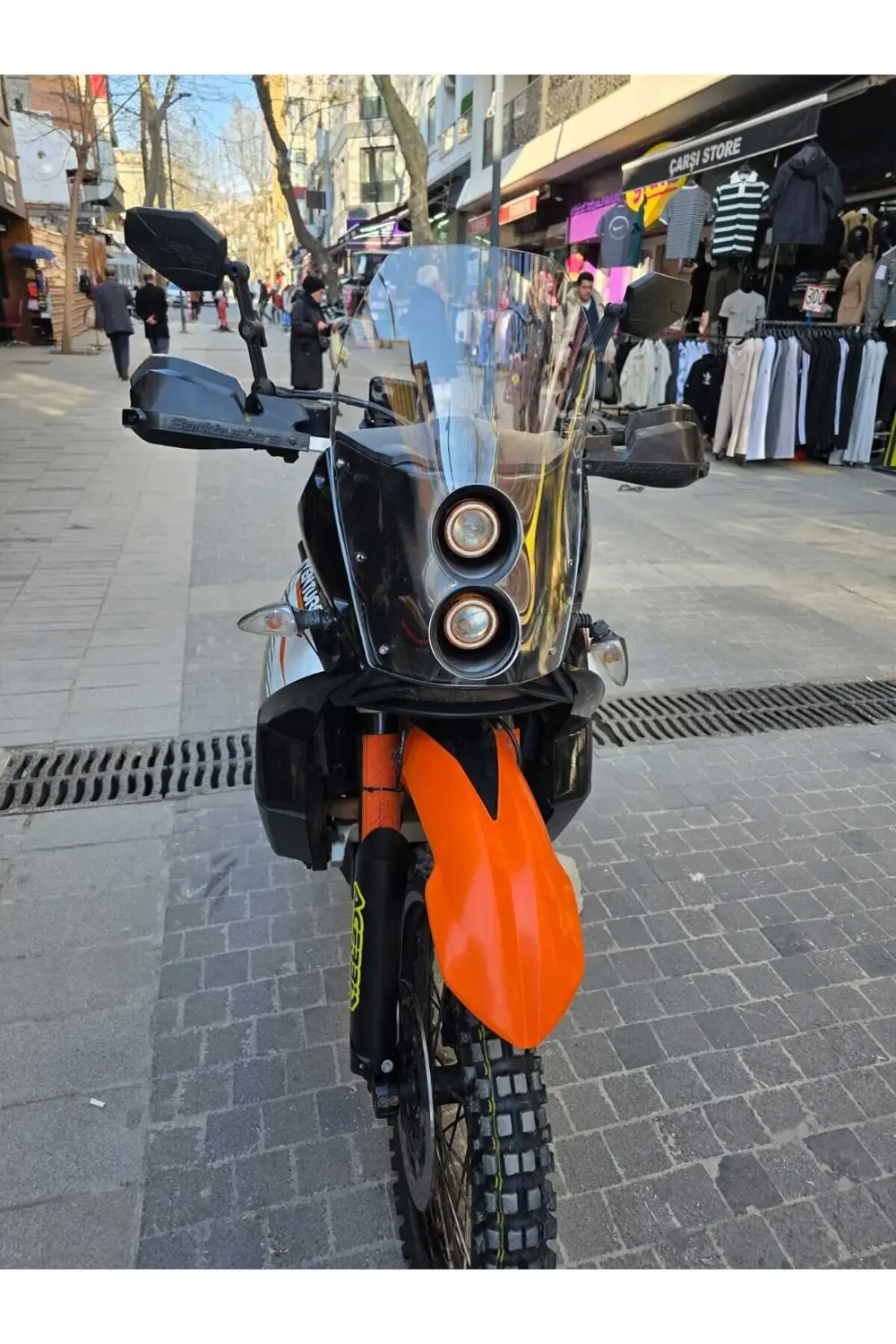 KTM 950-990 Adventure KİT RALLY Replikaa Siperlik Ön Cam 51cm Şef