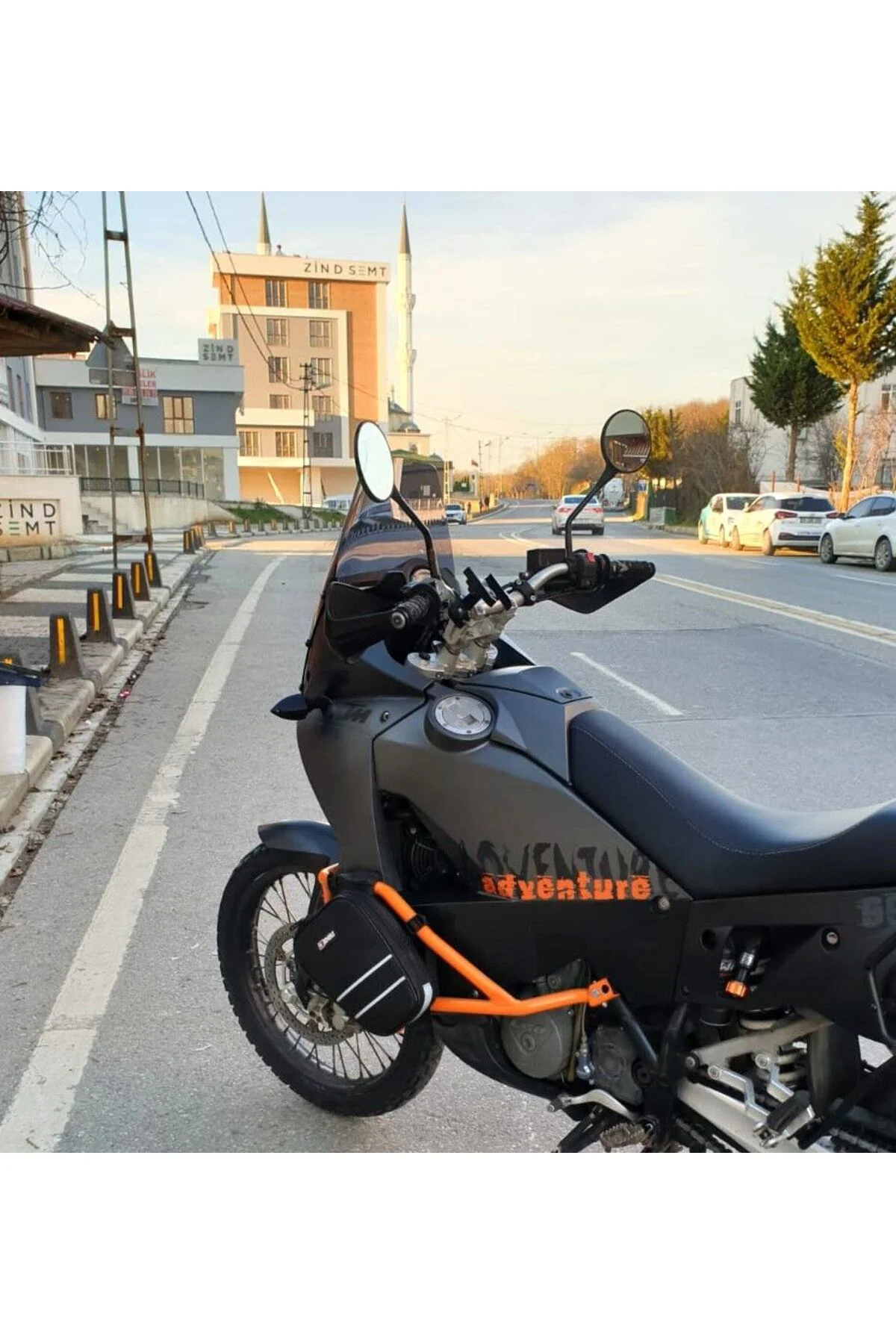 KTM 990 Adventure Ön Cam 2015-2018 Model 52cm Füme Renkli 4mm