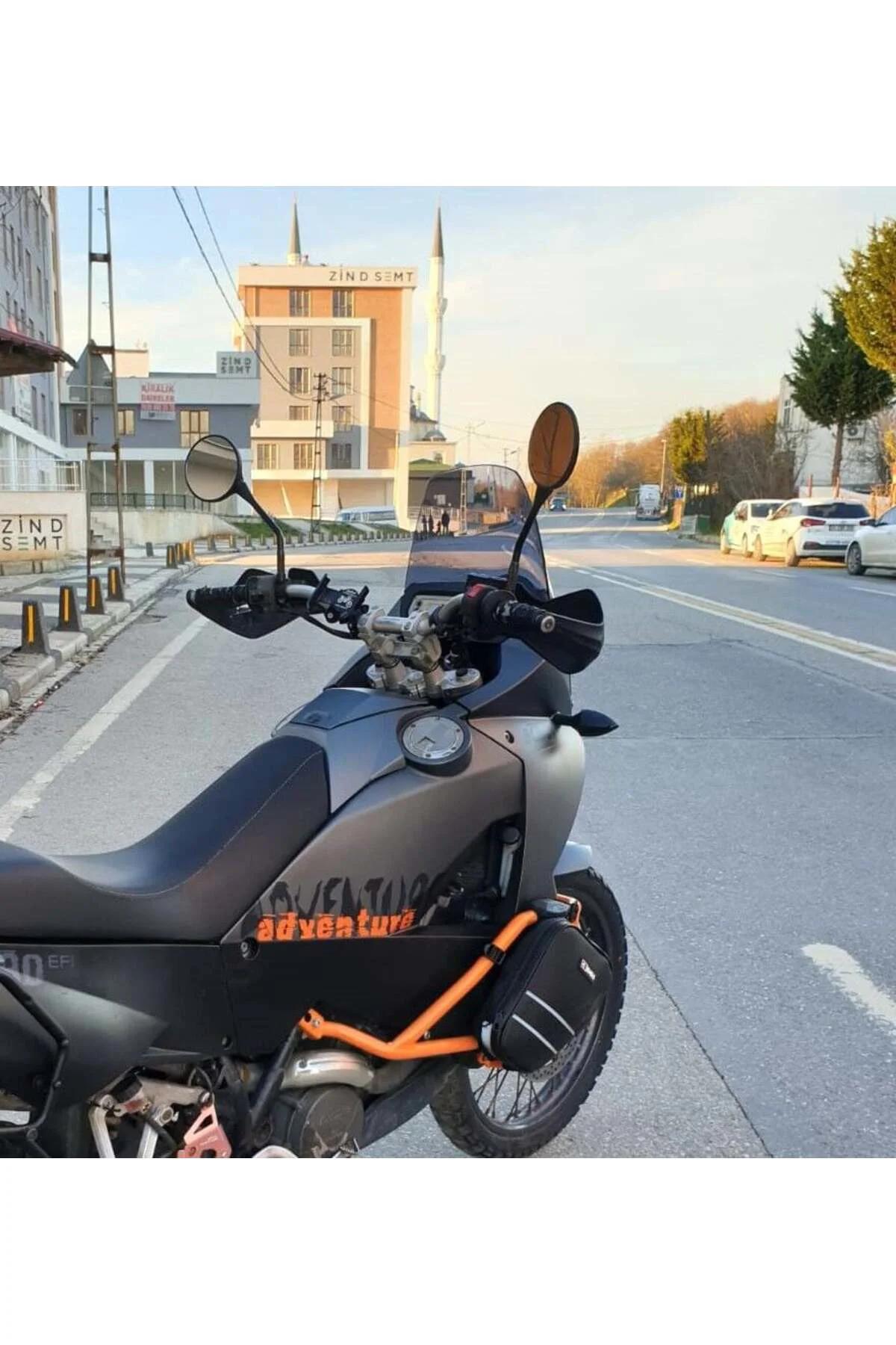 KTM 990 Adventure Ön Cam 2015-2018 Model 52cm Füme Renkli 4mm