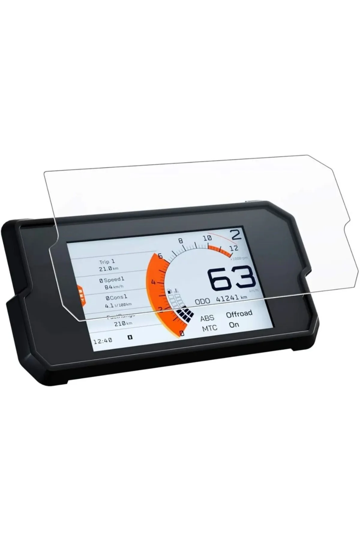 KTM RC 125   Dijital Gösterge 2024 Uyumlu 9H Nano Ekran Koruyucu 