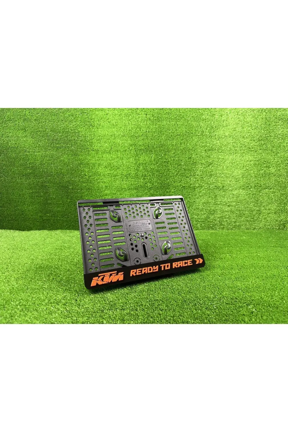 Ktm Ready To Raca Siyah 3d Kabrtmalı Pleksi Motor Plakalığı