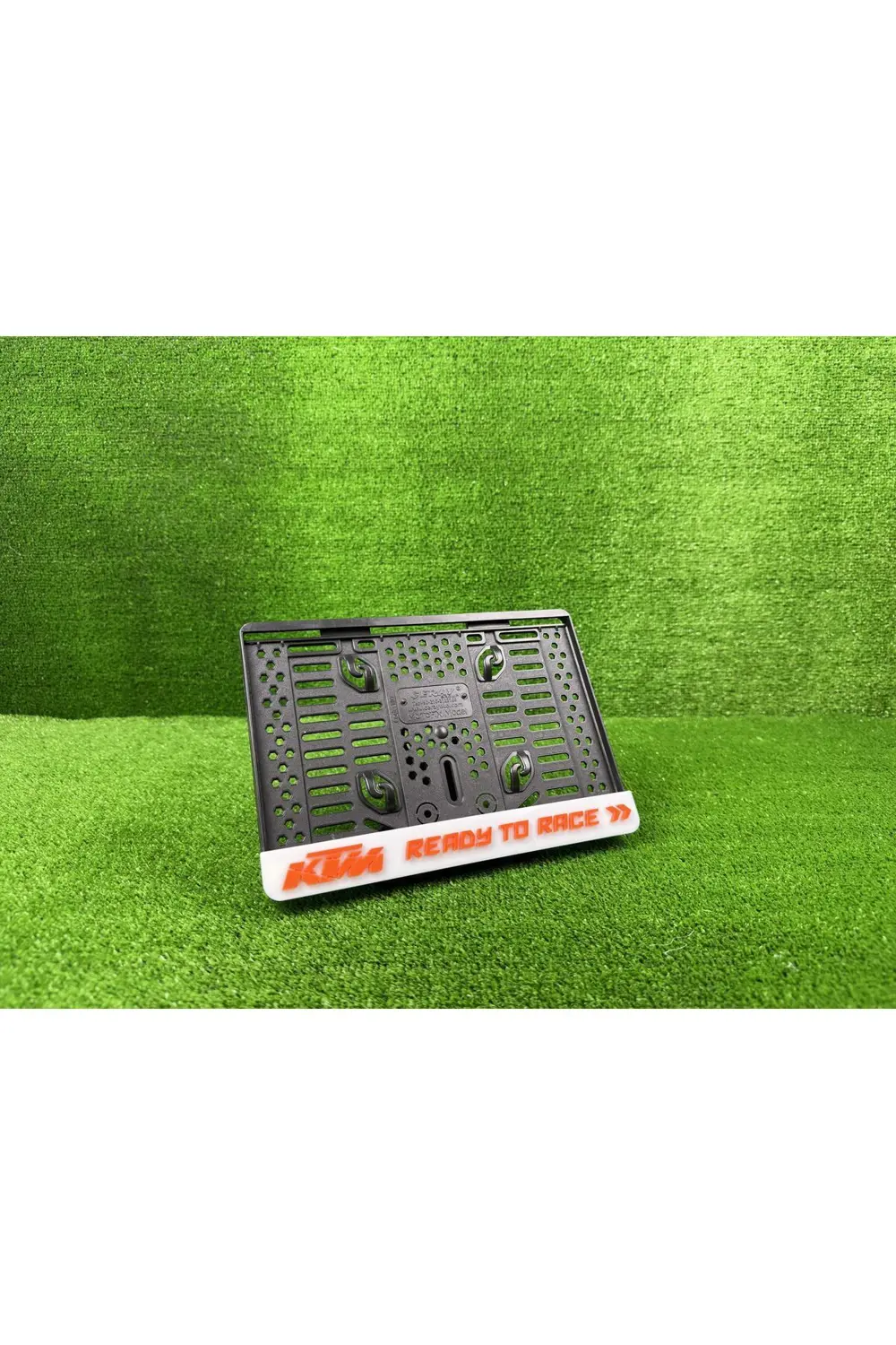 Ktm Ready To Raca Uyumlu 3d Kabrtmalı Pleksi Motor Plakalığı
