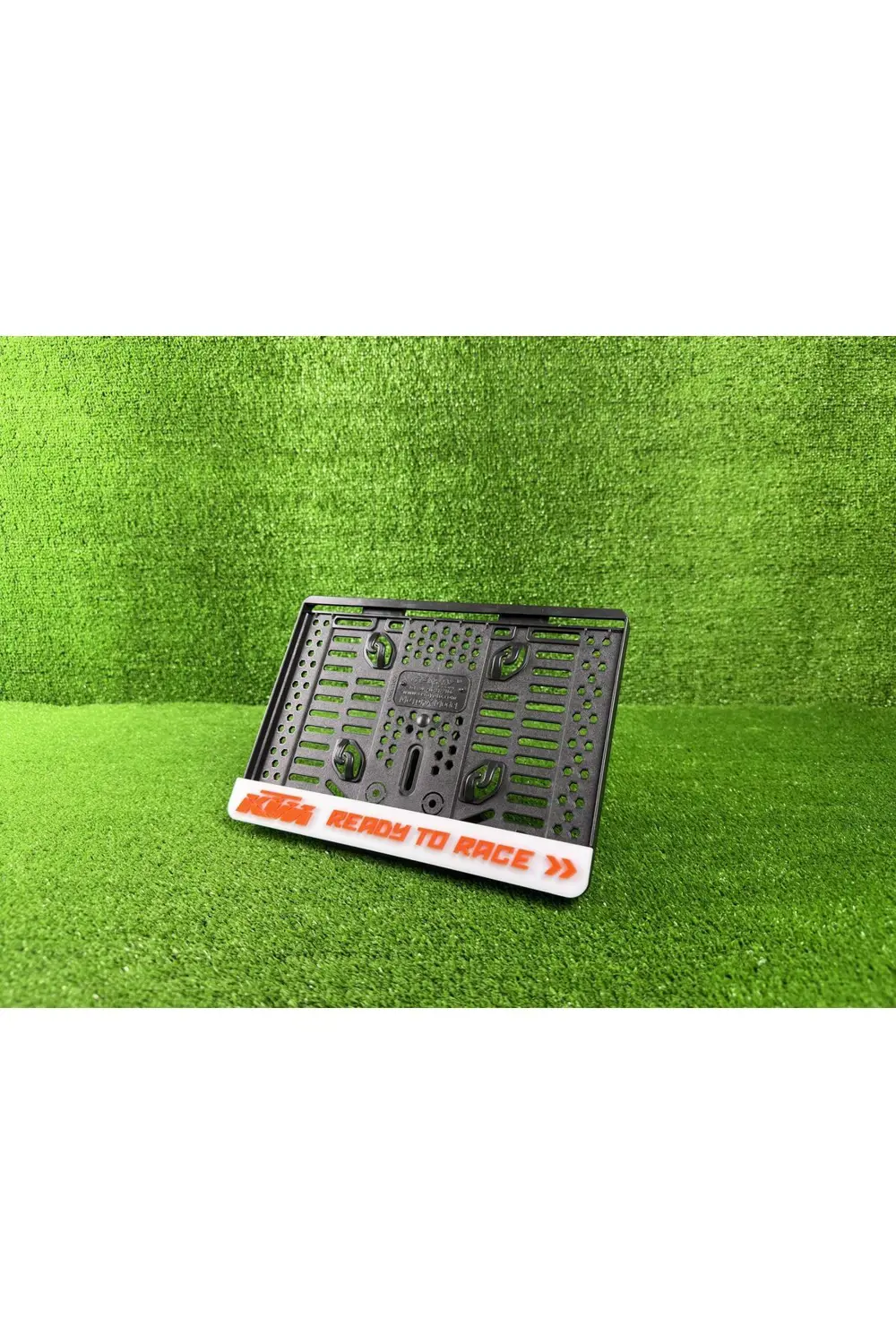 Ktm Ready To Raca Uyumlu 3d Kabrtmalı Pleksi Motor Plakalığı