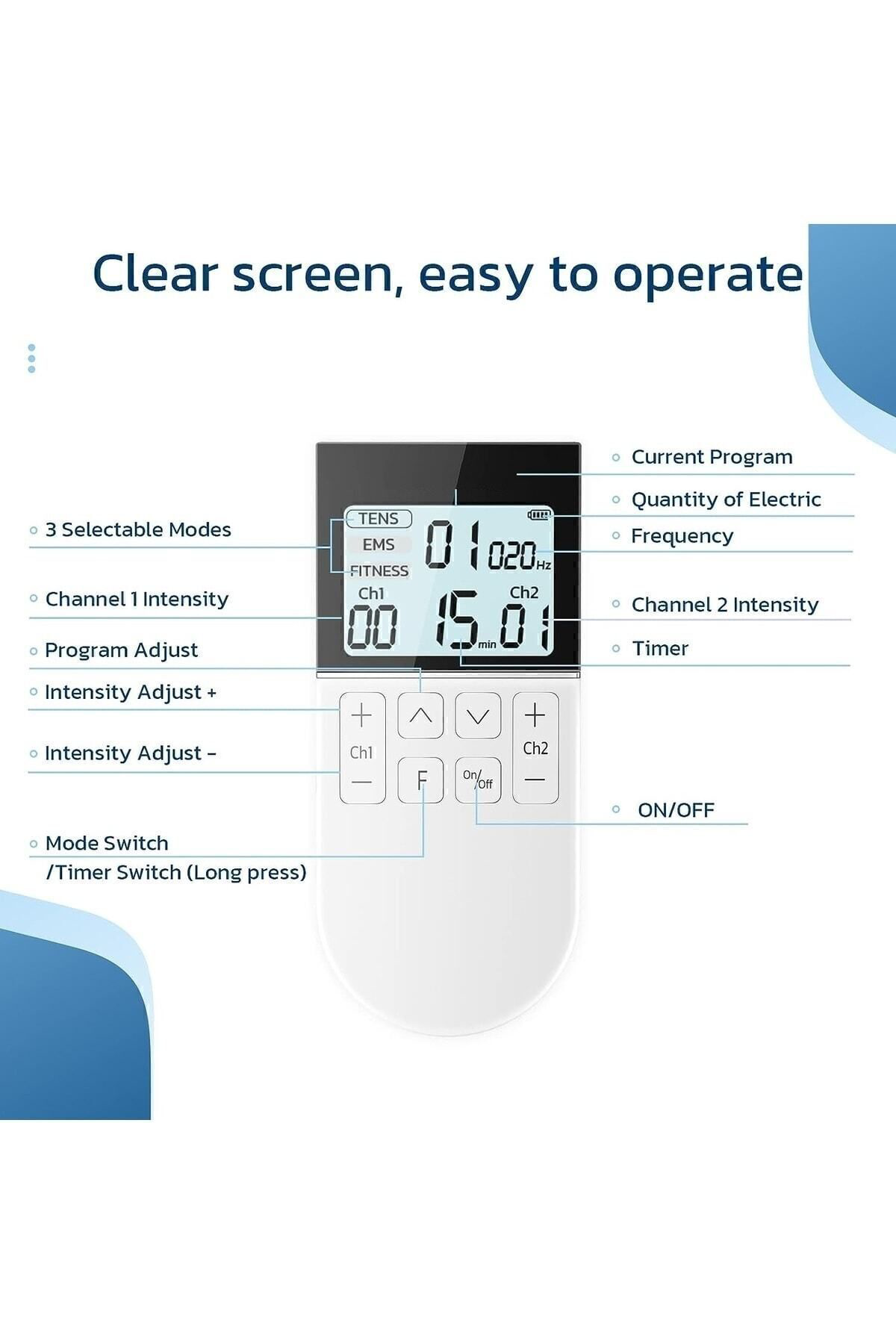 İron Medical Ktr-2610 Fizik Tedavi Şarjlı Tens + Ems + Masaj Cihazı + Taşıma K