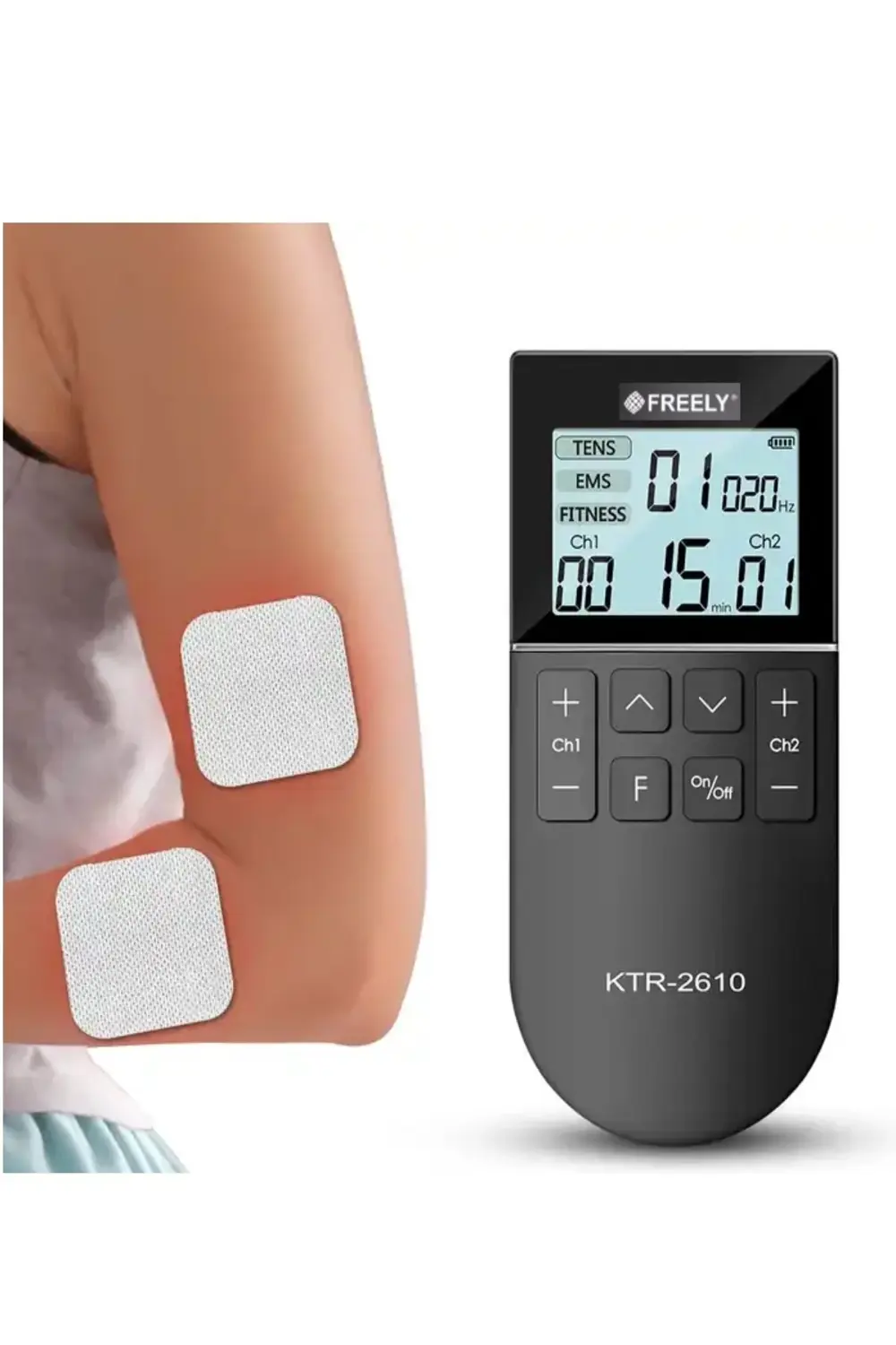 Ktr2610 Tens Ems Fıtness 2 Kanallı Şarjlı Fizik Tedavi Tens Cihaz Ktr2610 Tens Ems Fıtness 2 Kanallı Şarjlı Fizik Tedavi Tens Cihaz