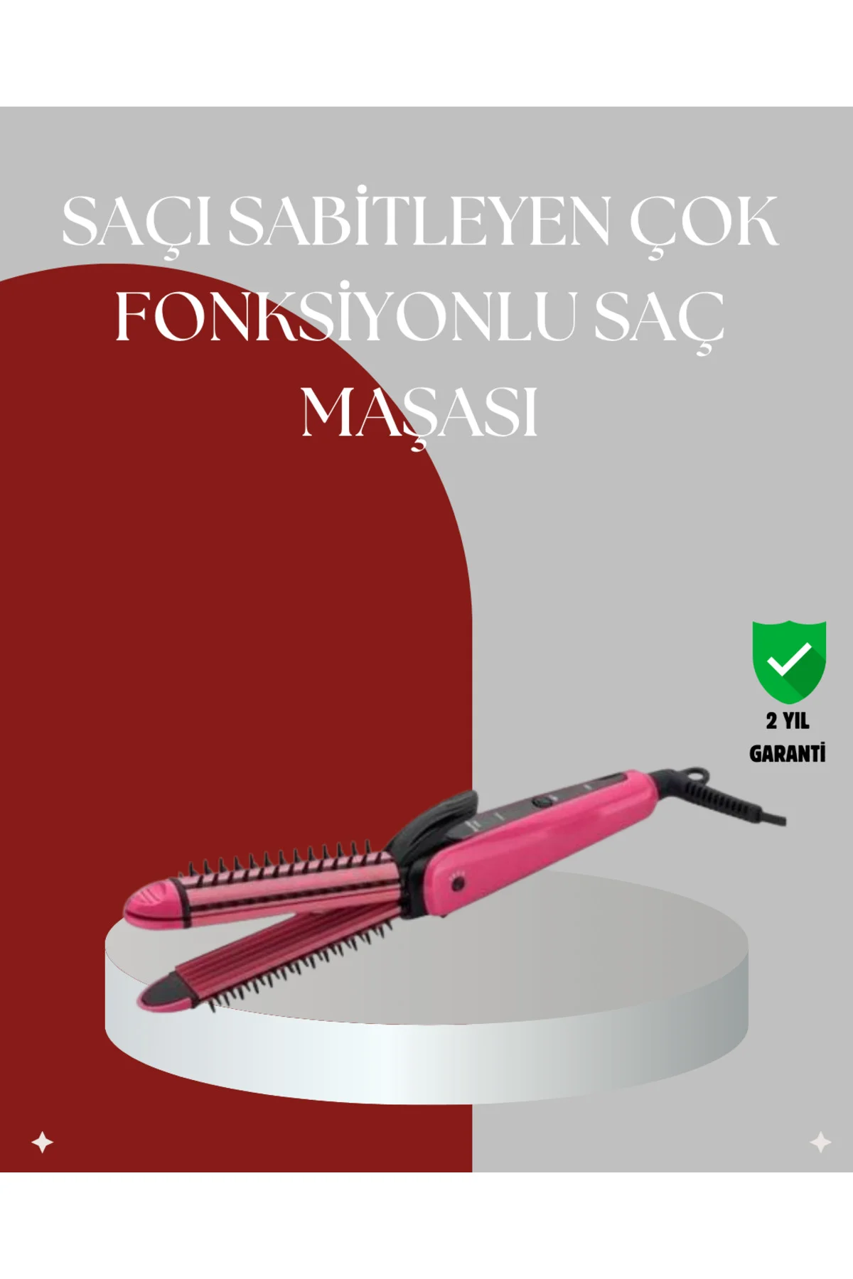 Kuaför Kalitesinde Saç Şekillendirici | Pratik Kullanım