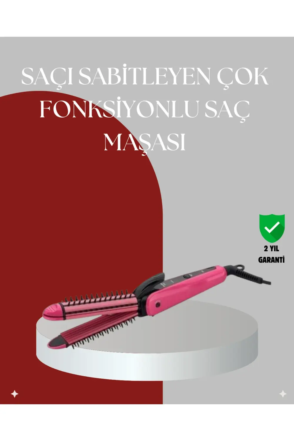 Kuaför Kalitesinde Saç Şekillendirici | Pratik Kullanım