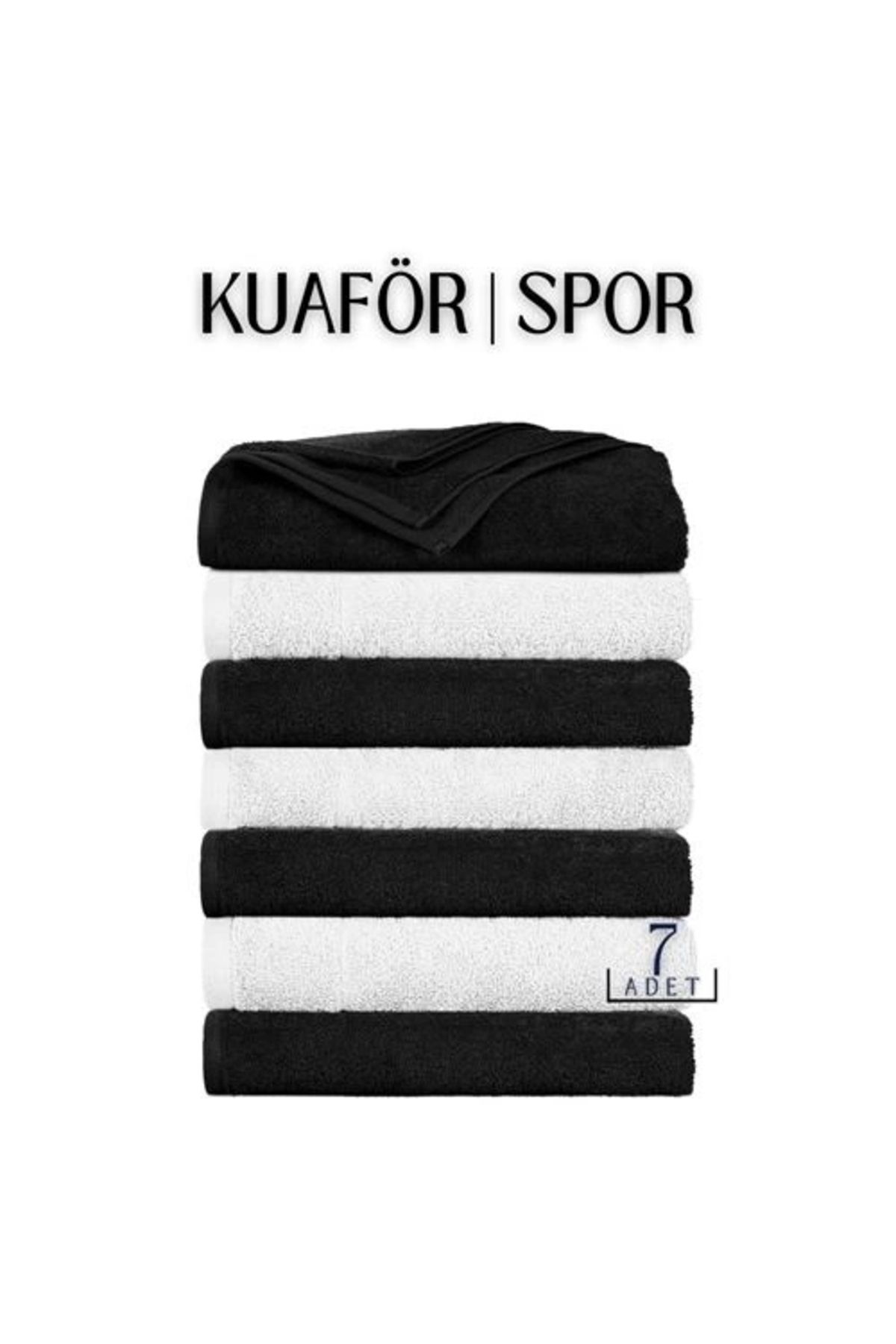 Kuaför Spor Havlusu Mikrofiber 7 Li Set