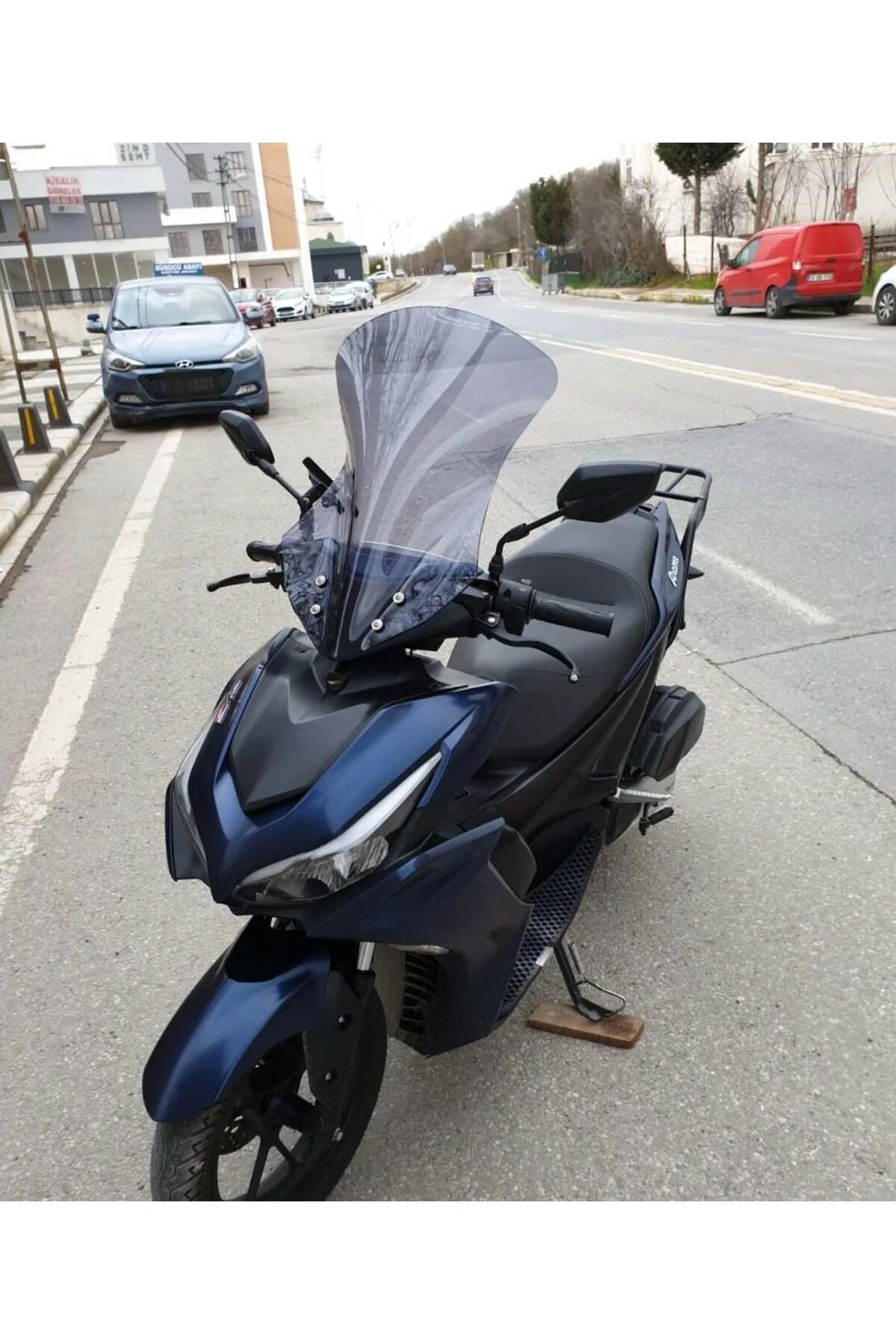 Küba Arome 125 Ön Cam 2023-2026 Model 54cm Füme Renkli SPORTİF
