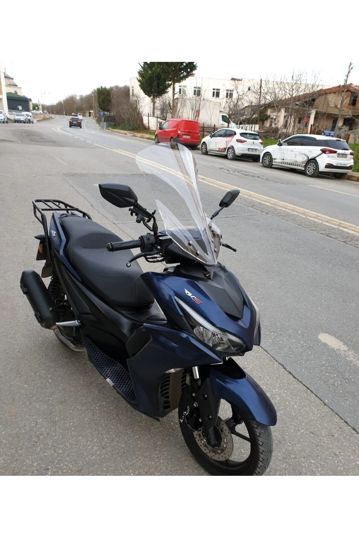 Küba Arome 125 Ön Cam 2023-2026 Model 54cm Şeffaf Renkli SPORTİF