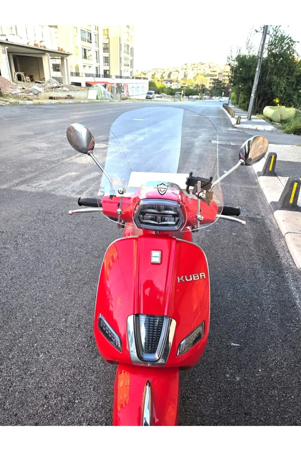 Kuba Bevely Ön Cam 2022-2025 Model 42cm Şeffaf Renkli 4mm APARATS