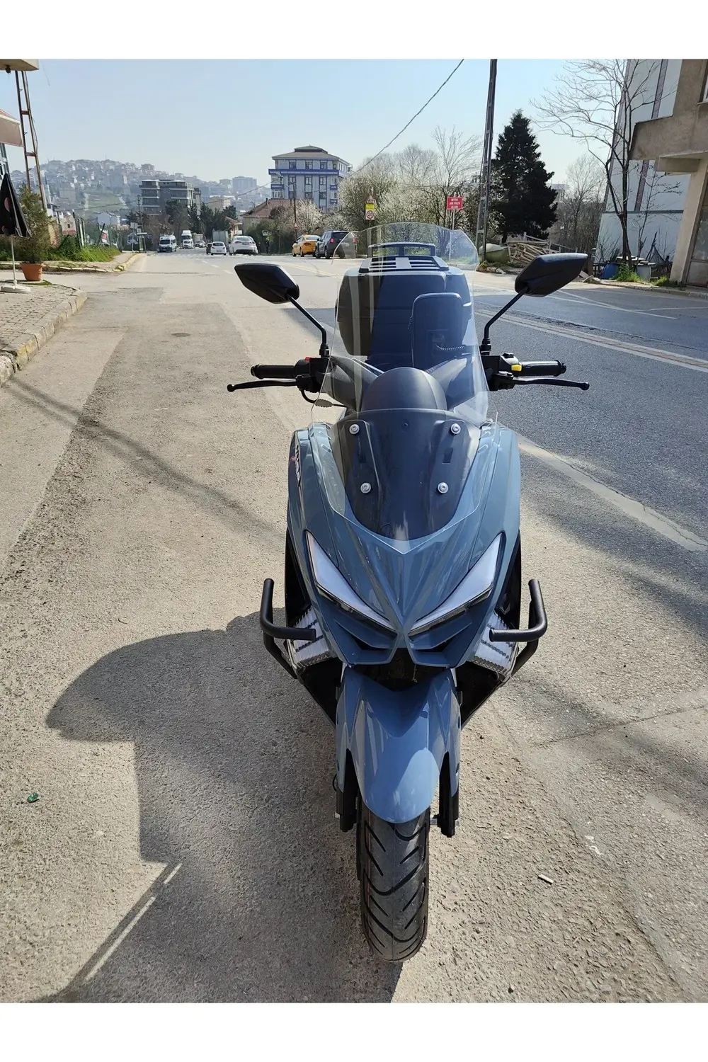 Kuba Chia 125 Ön Cam 2023 2024 Model 75cm Şeffaf Renkli 4mm UZUN