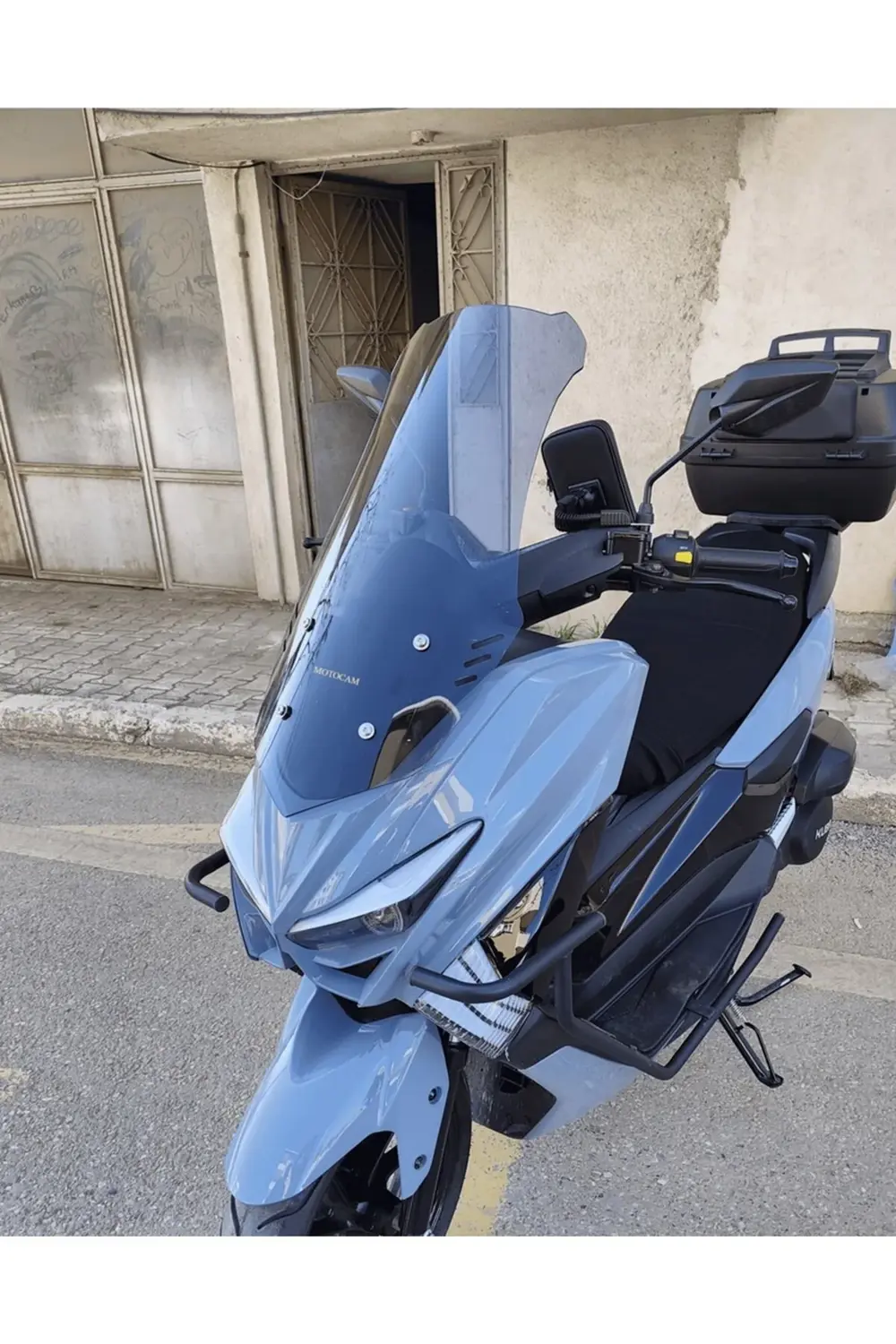 Küba Chia 125 Ön Cam 2023-2025 Model 75cm Füme Renkli 4mm UZUN