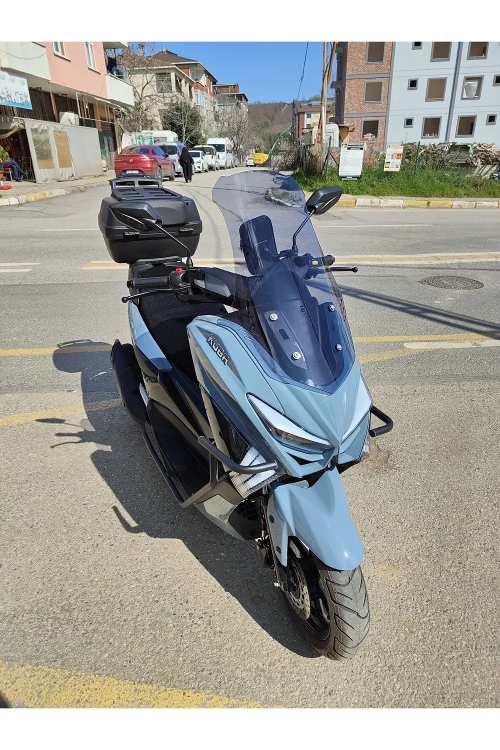 Küba Chia 125 Siperlik Ön Cam 2023-2025 Model 65cm Füme Renkli 4m