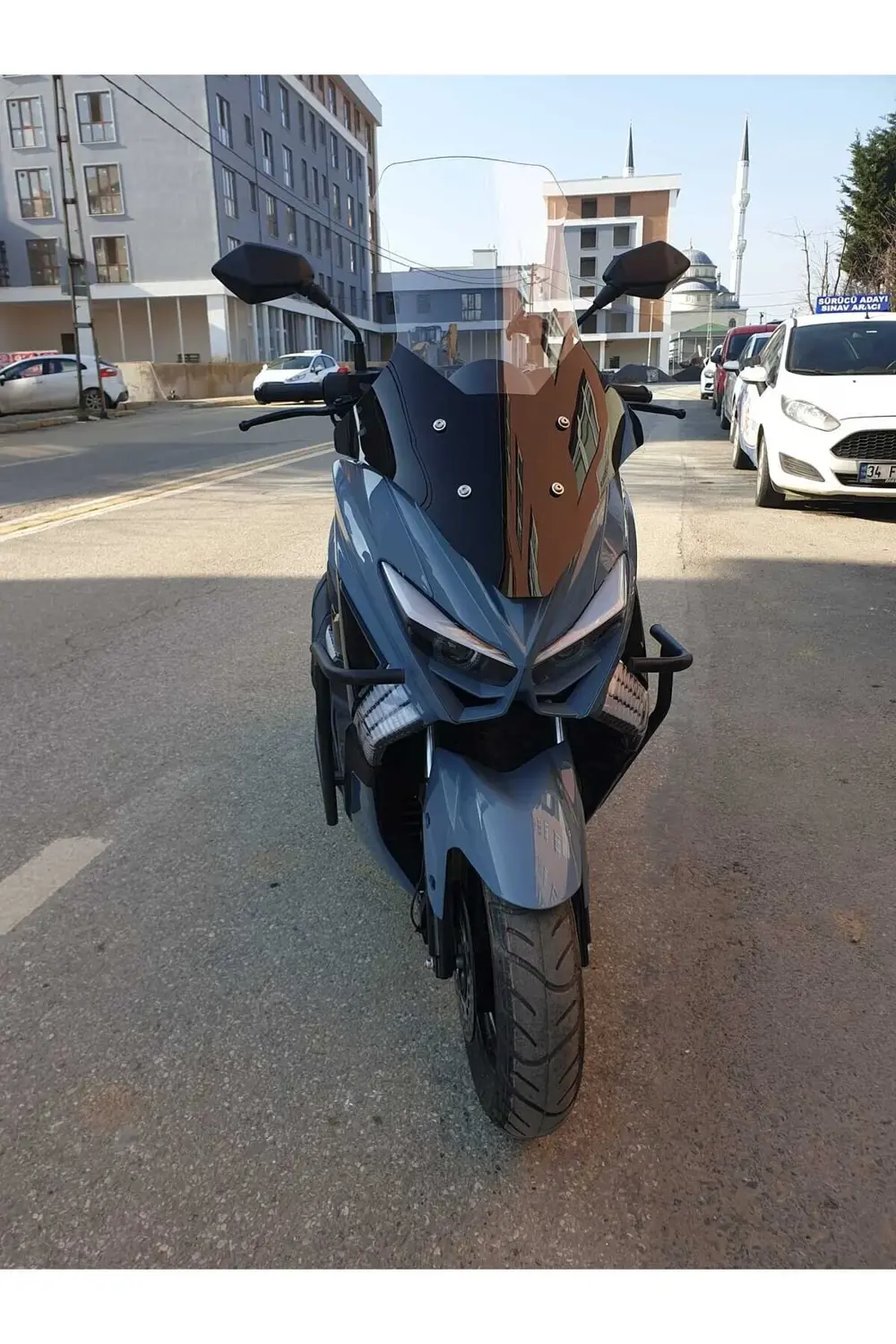 Küba Chia 125 Siperlik Ön Cam 2023-2025 Model 78cm şeffaf Renkli