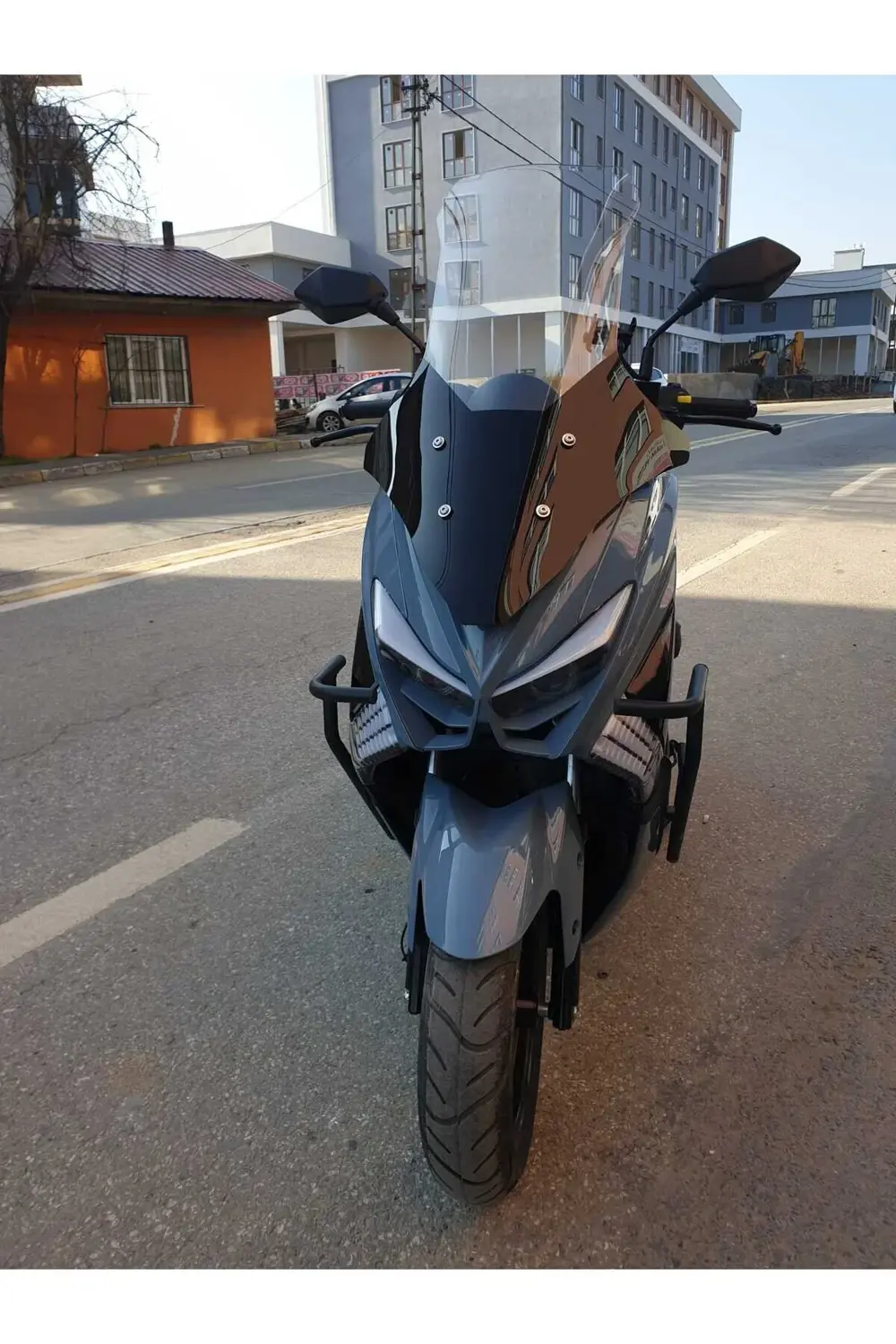 Küba Chia 125 Siperlik Ön Cam 2023-2025 Model 78cm şeffaf Renkli