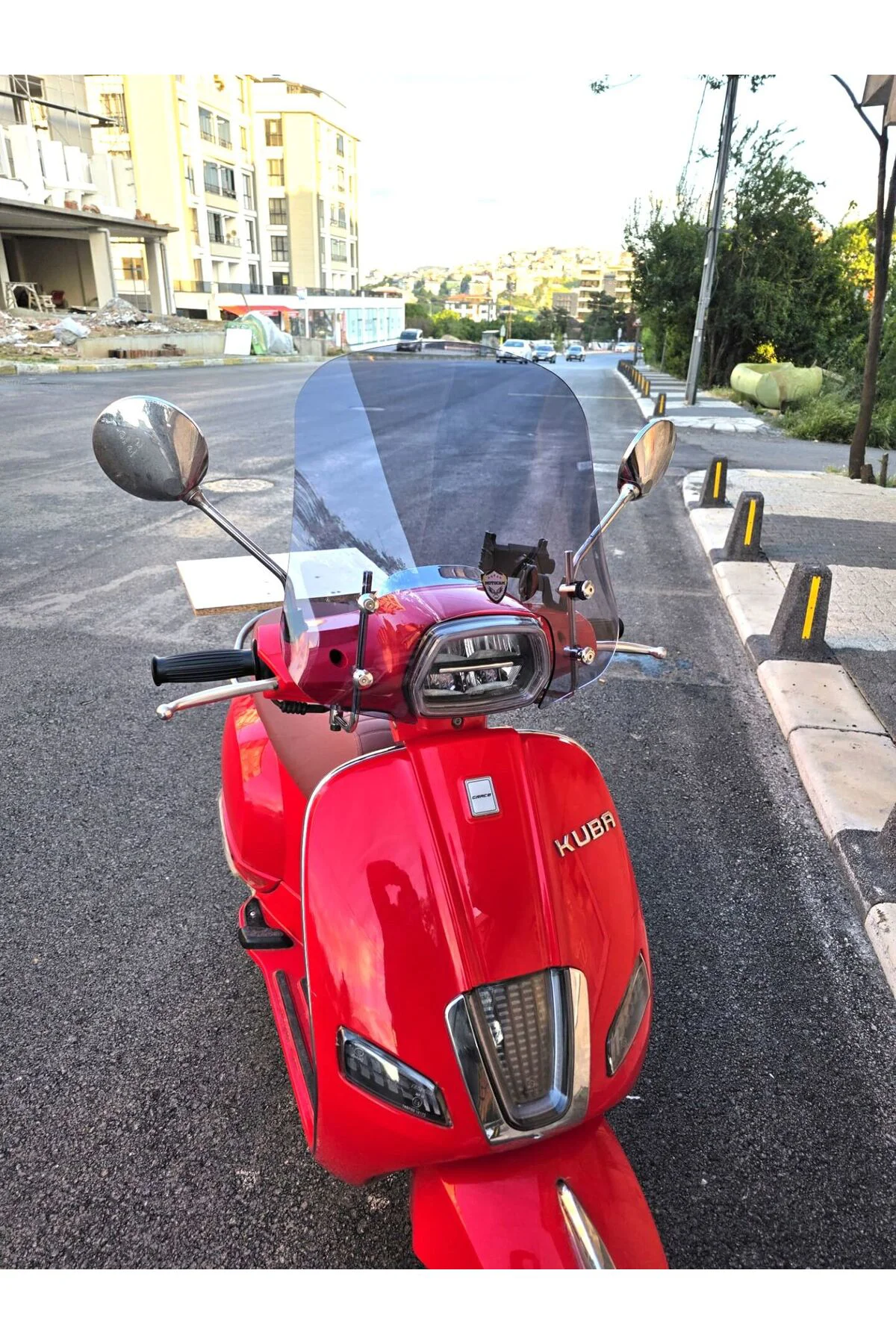 Küba Grace 50 Ön Cam 2023-2026 Model 42cm Füme Renkli APARATSIZ