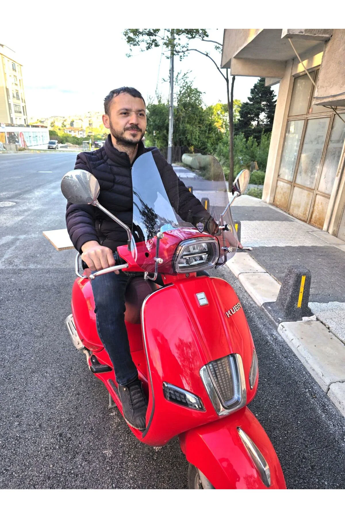 Küba Grace 50 Ön Cam 2023-2026 Model 42cm Füme Renkli APARATSIZ