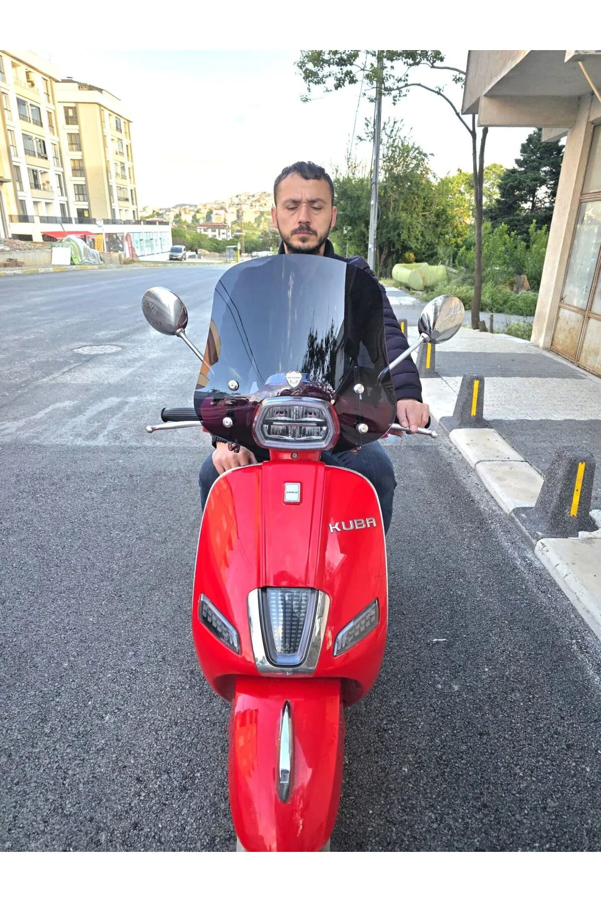 Küba Grace 50 Ön Cam 2023-2026 Model 42cm Siyah Renkli APARATSIZ