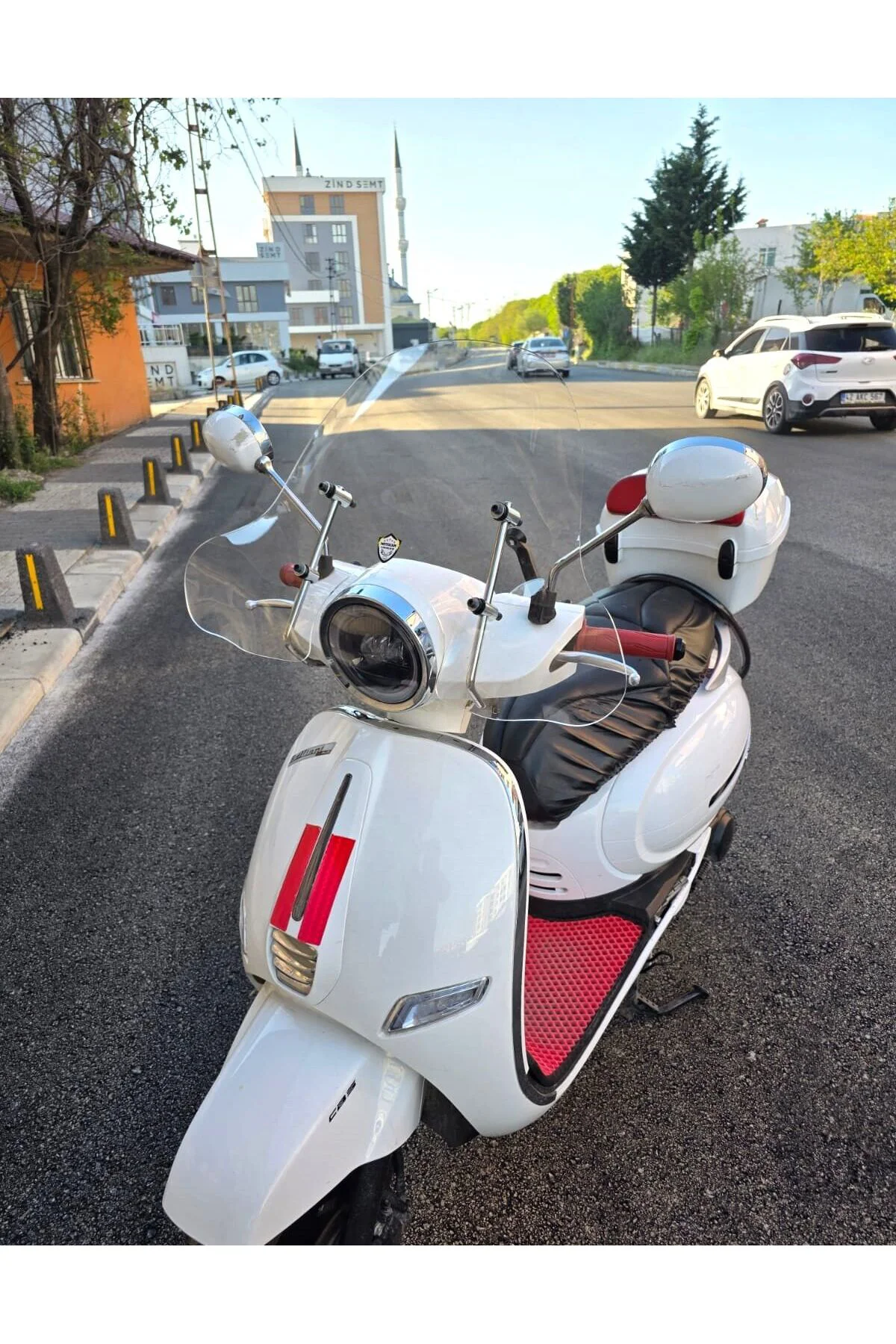 Küba Master MT 50 Ön Cam 2021-2026 Model 45cm Şeffaf Renkli Elcik