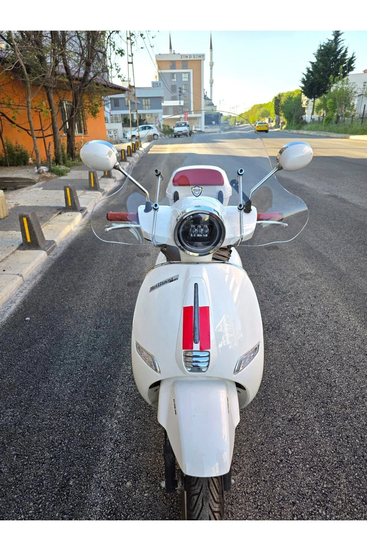 Küba Master MT 50 Ön Cam 2021-2026 Model 45cm Şeffaf Renkli Elcik