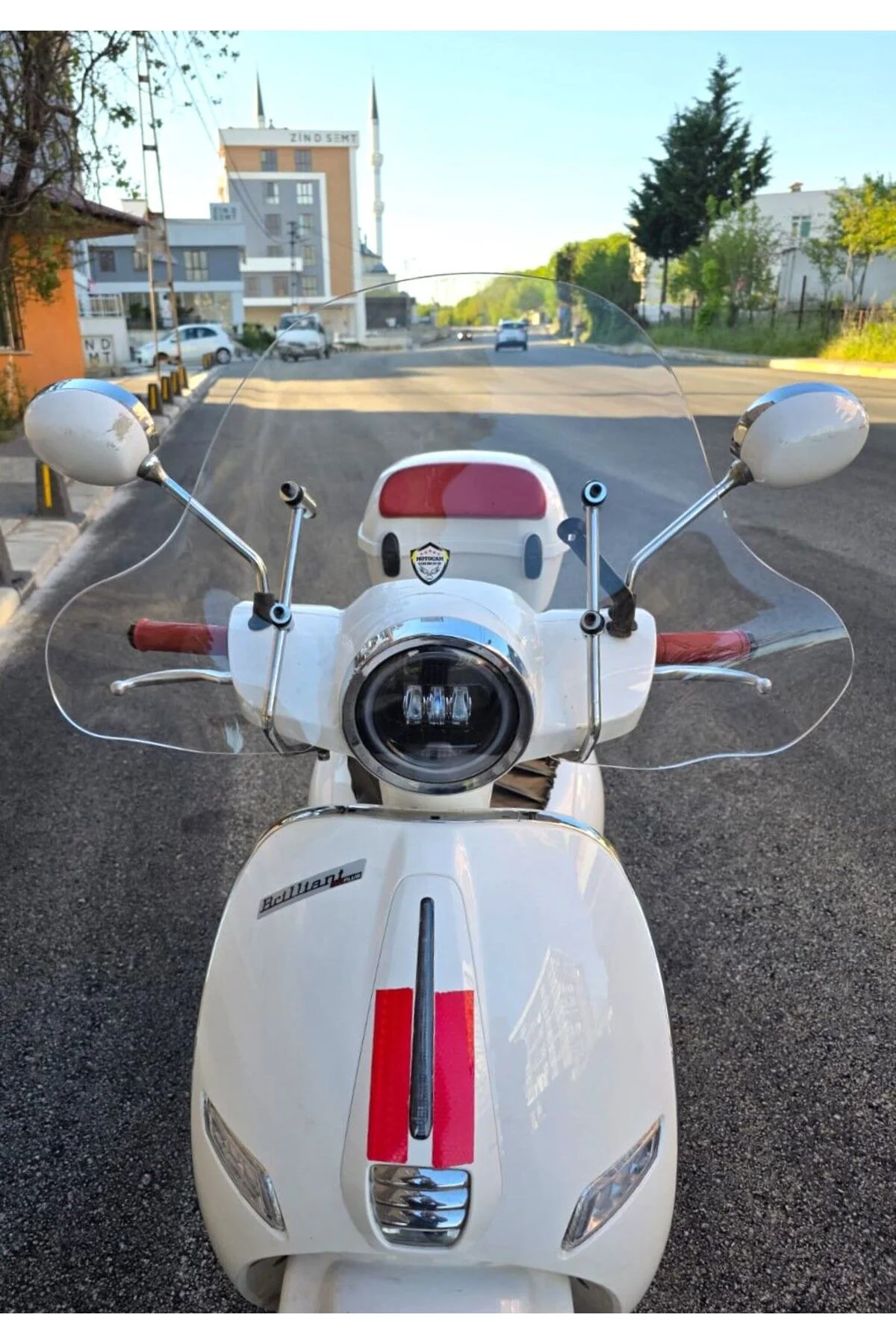 Küba Master MT 50 Ön Cam 2021-2026 Model 45cm Şeffaf Renkli Elcik