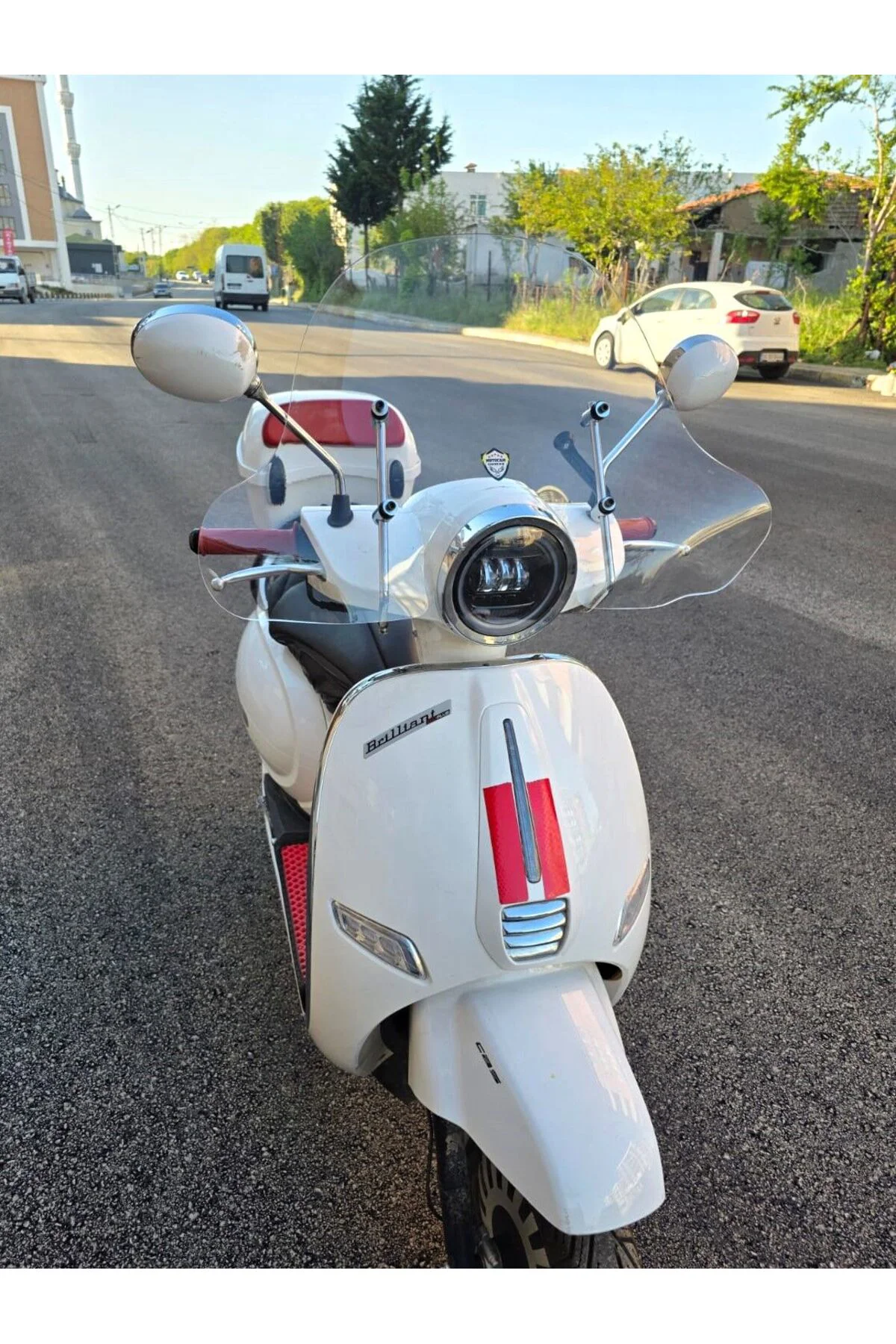 Küba Master MT 50 Ön Cam 2021-2026 Model 45cm Şeffaf Renkli Elcik