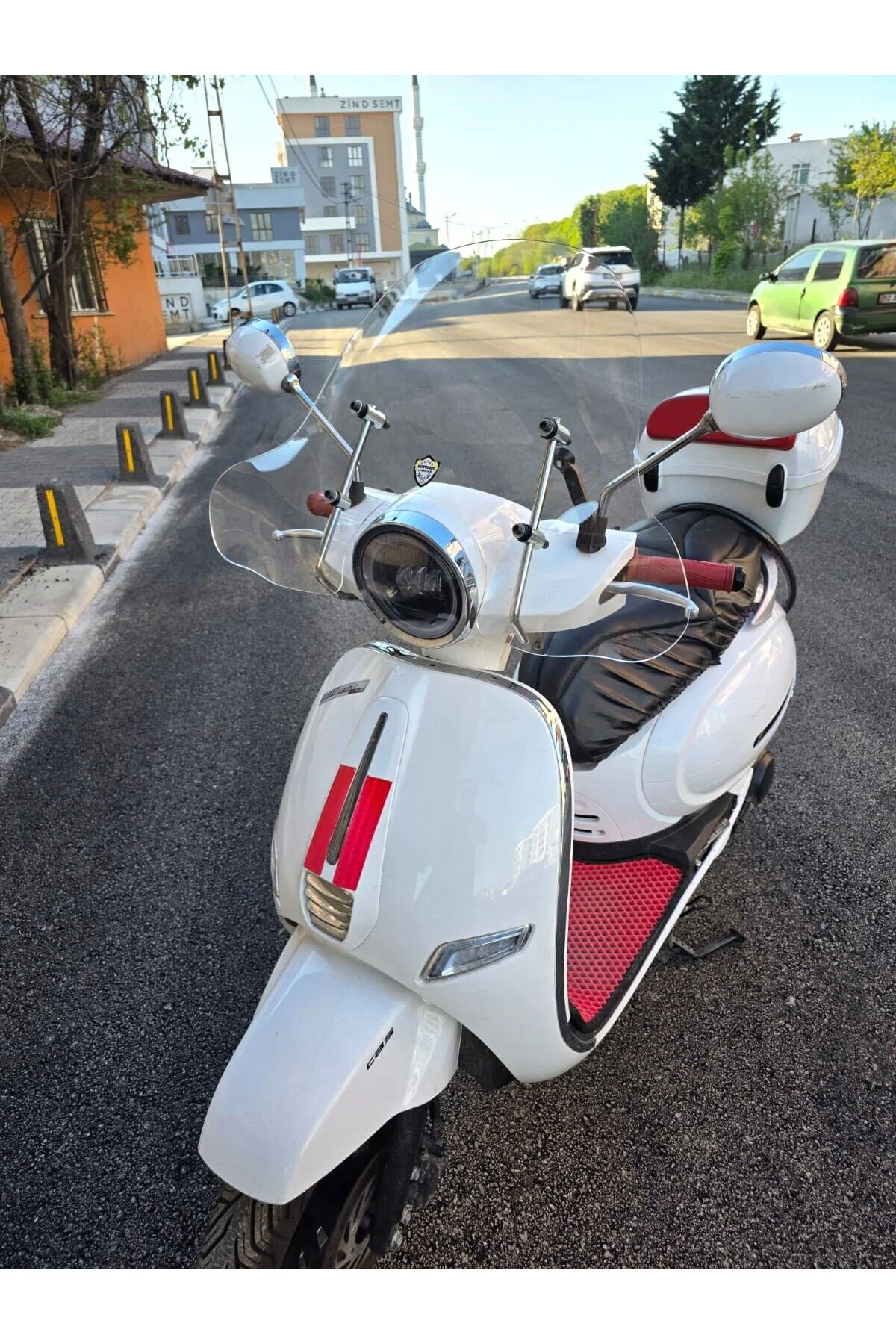Küba Master MT 50 Ön Cam 2021-2026 Model 45cm Şeffaf Renkli Elcik