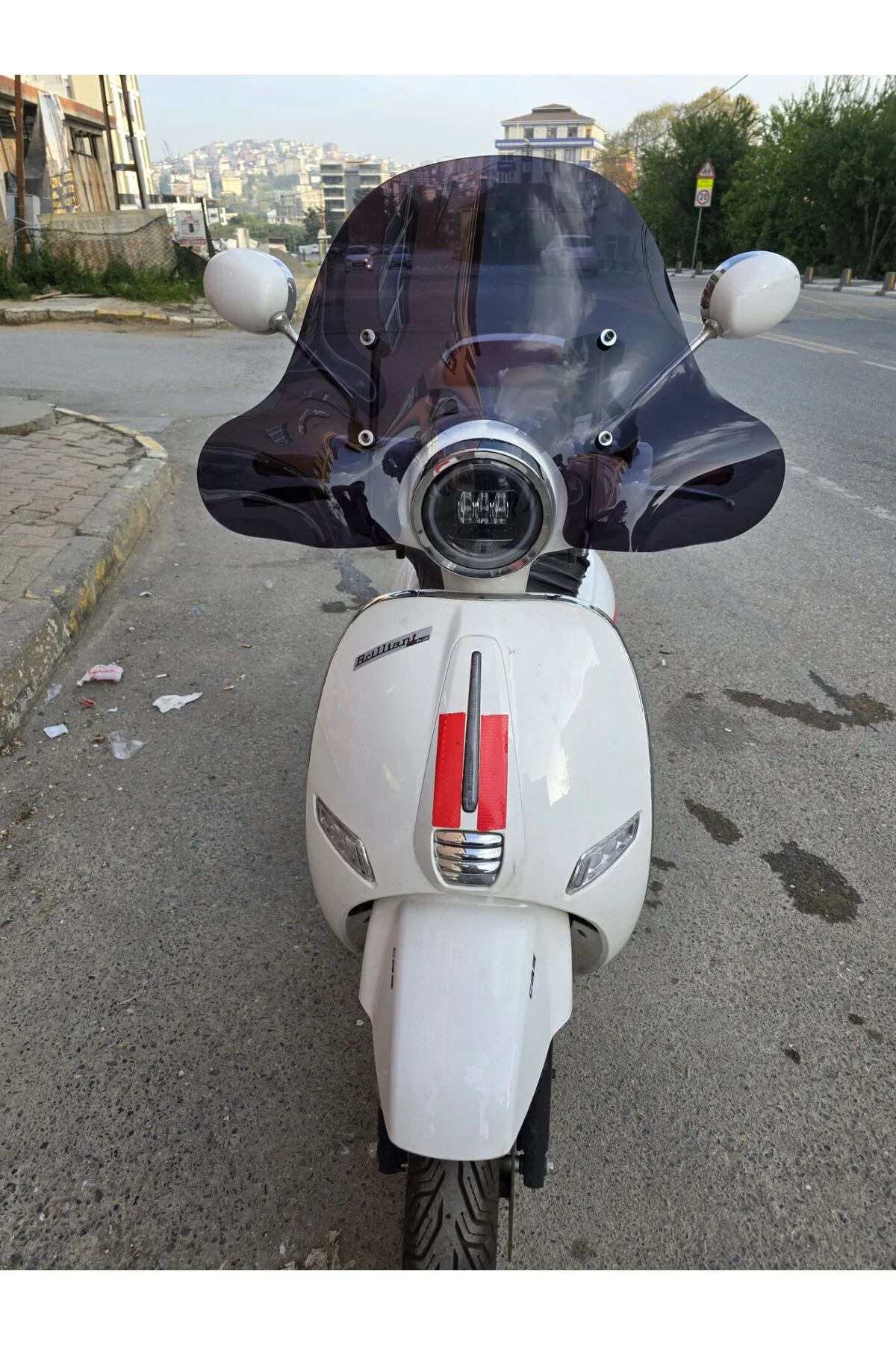 Küba Master MT 50 Ön Cam 2021-2026 Model 45cm Siyah Renkli Elcikl