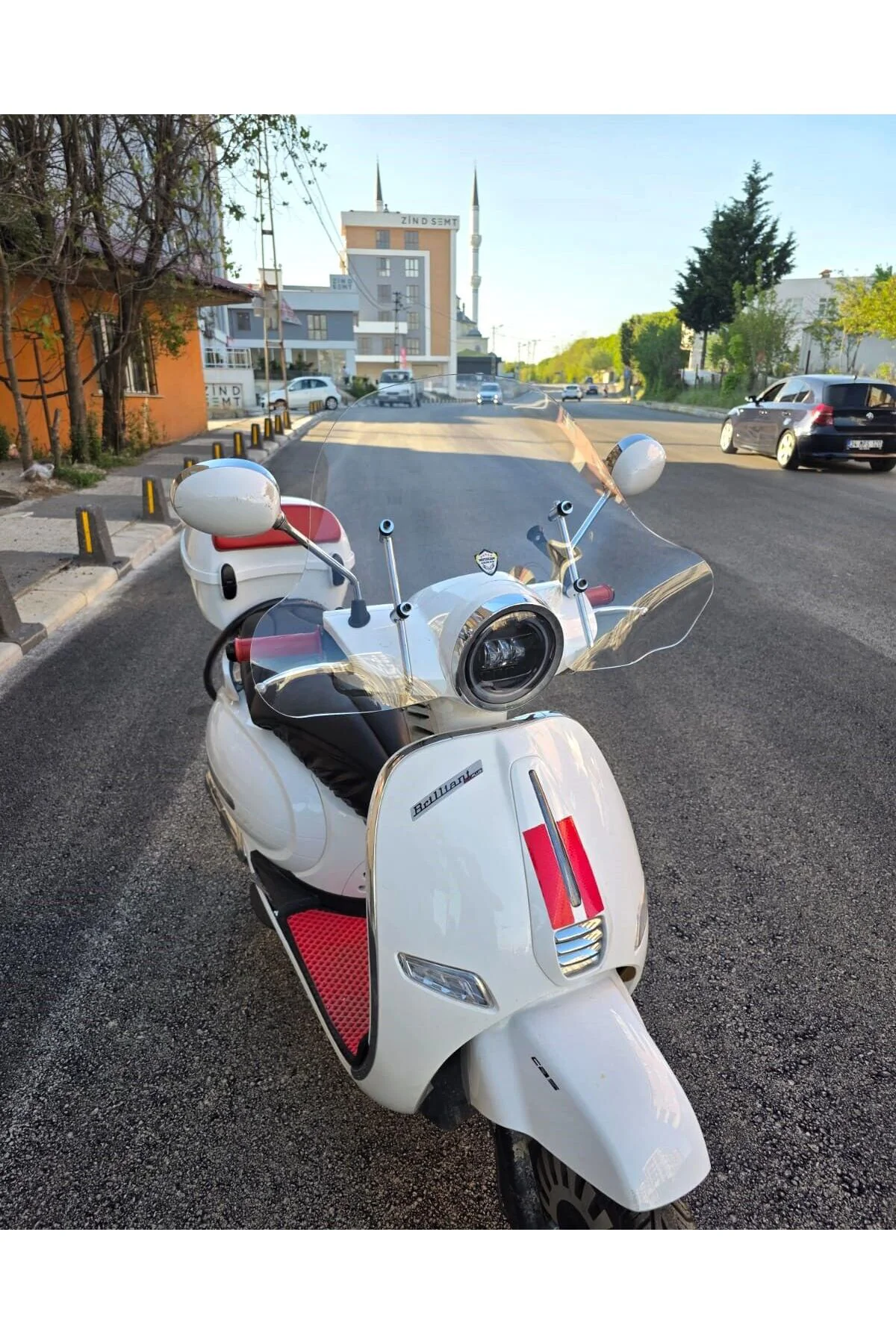Küba Master MT 50 Ön Cam 2021-2026 Model 45cm Şeffaf Renkli Elcik