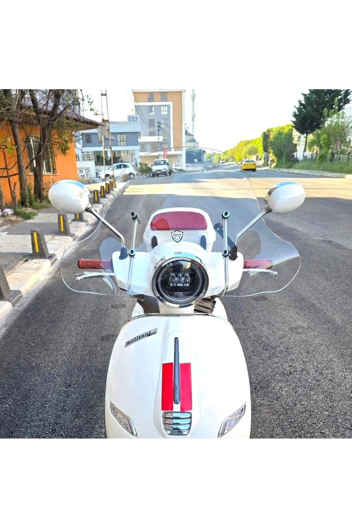 Küba Master MT 50 Ön Cam 2021-2026 Model 45cm Şeffaf Renkli Elcik