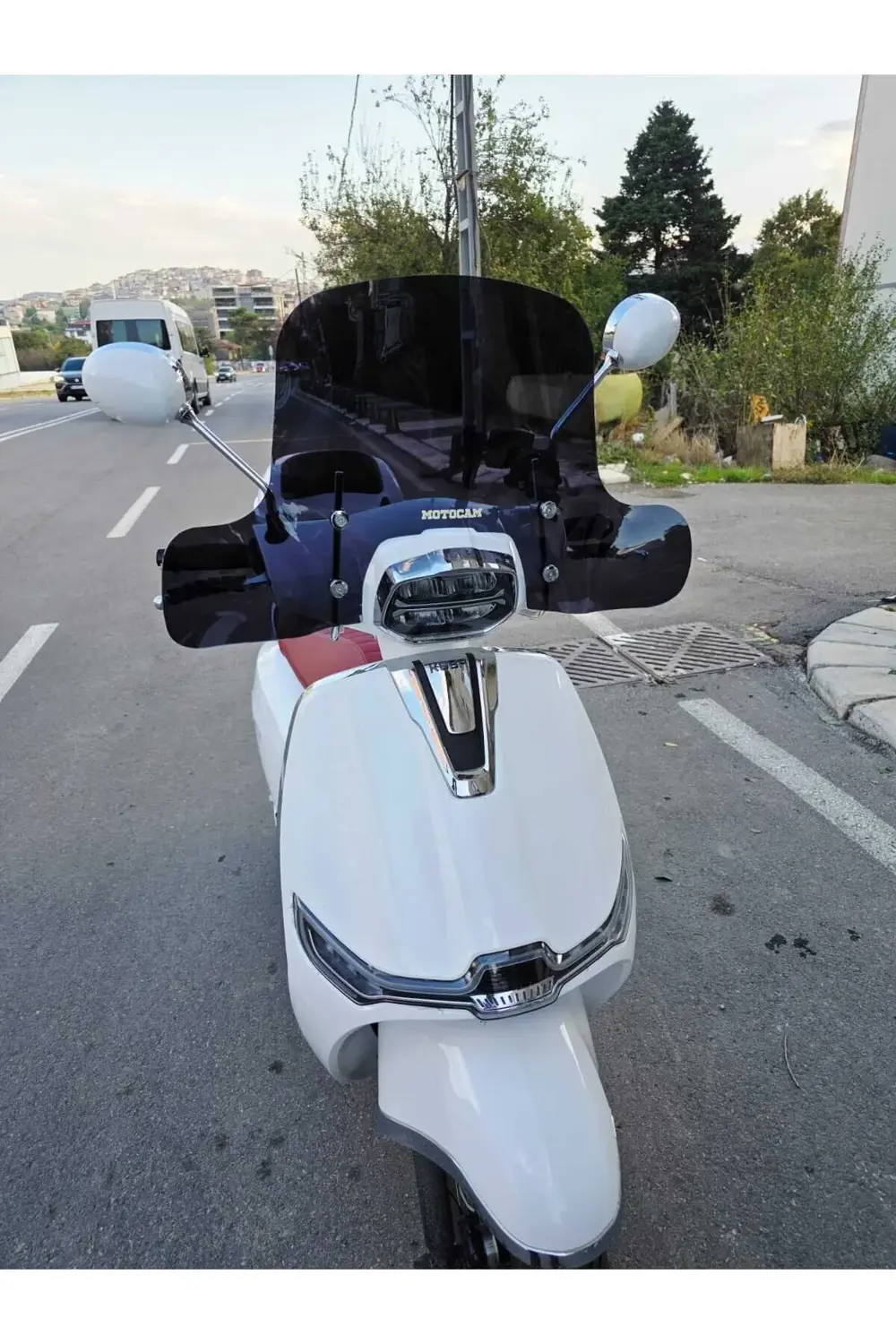 Küba MT 50 Pro Plus Ön Cam 2024-2025 Model 43cm Siyah Renkli 4mm