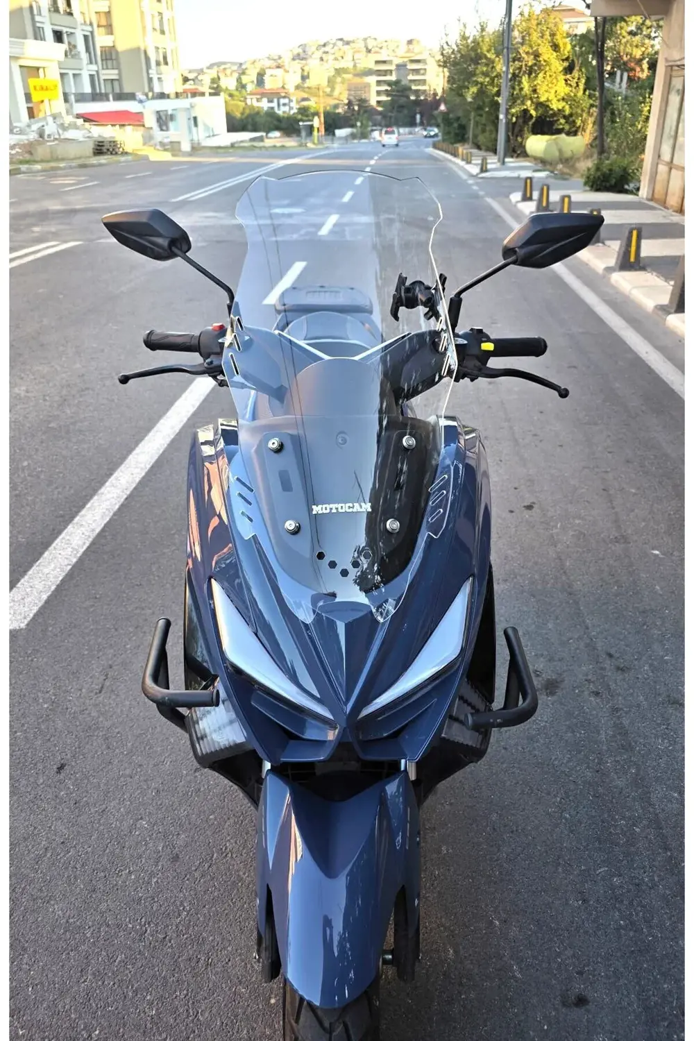 Küba Newcity 125 Siperlik Ön Cam 2023-2025 Model 65cm Şeffaf Renk